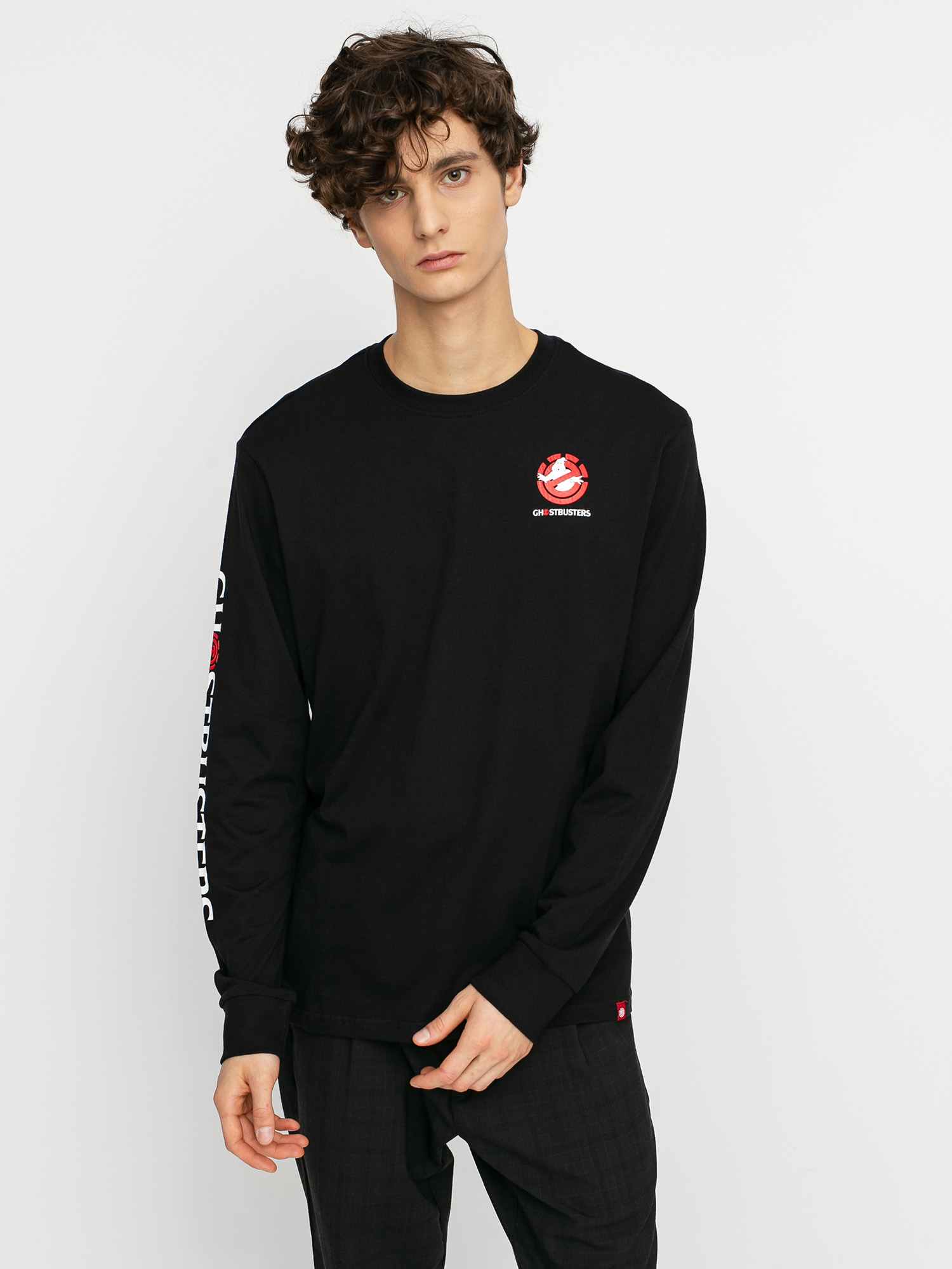 Longsleeve Element Banshee (flint black)
