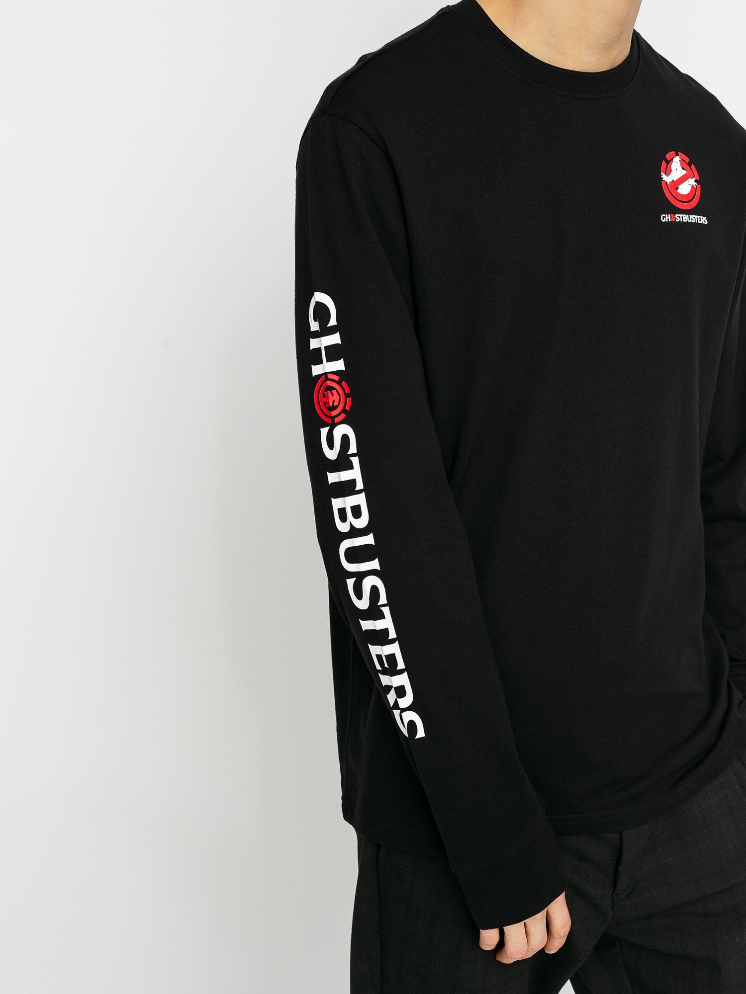 Longsleeve Element Banshee (flint black)