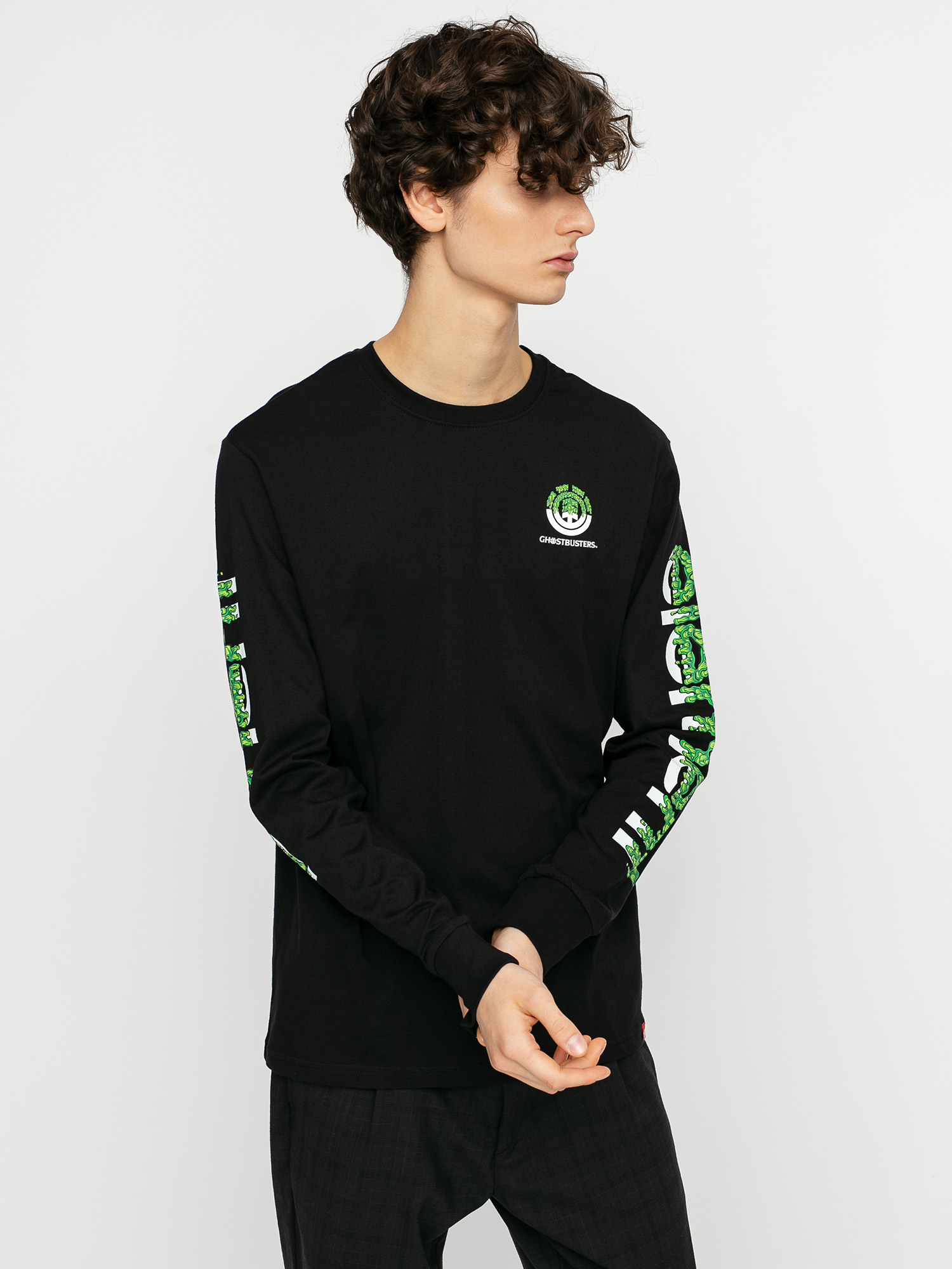 Longsleeve Element Proton Combo (flint black)
