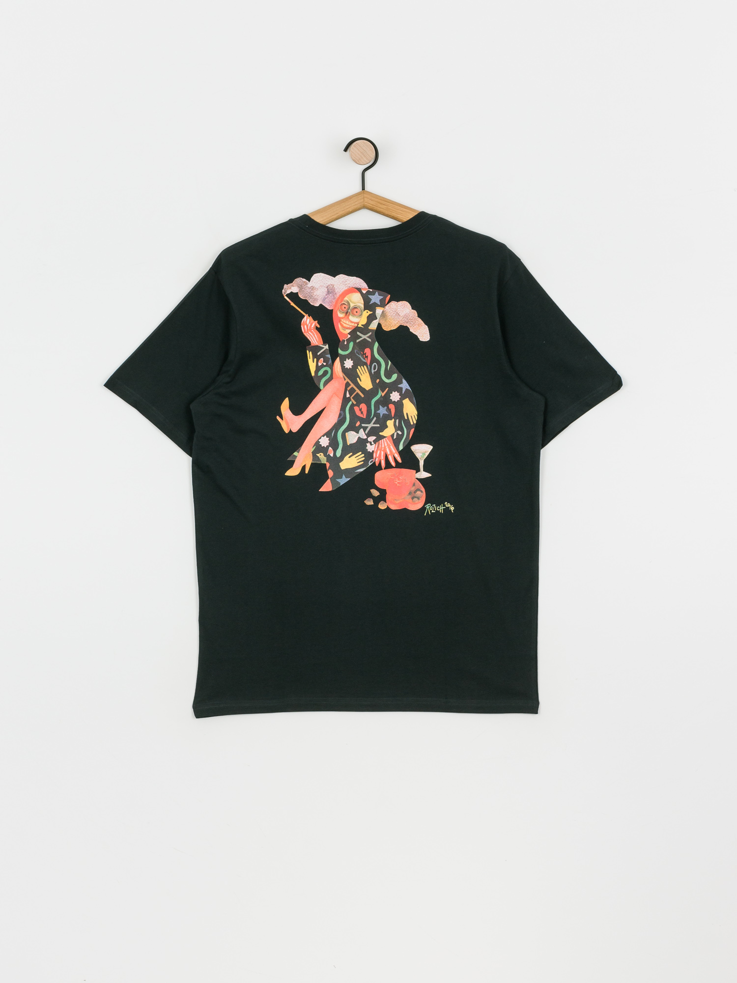 T-shirt RVCA The Gorgeous Hussy (pirate black)