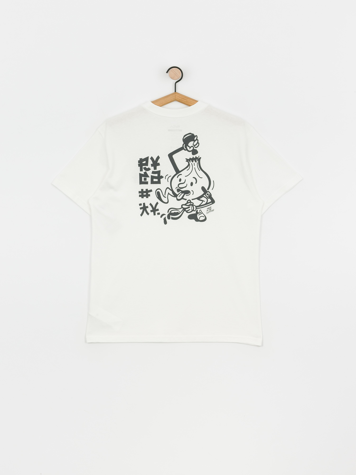 T-shirt RVCA Send Noodles (white)