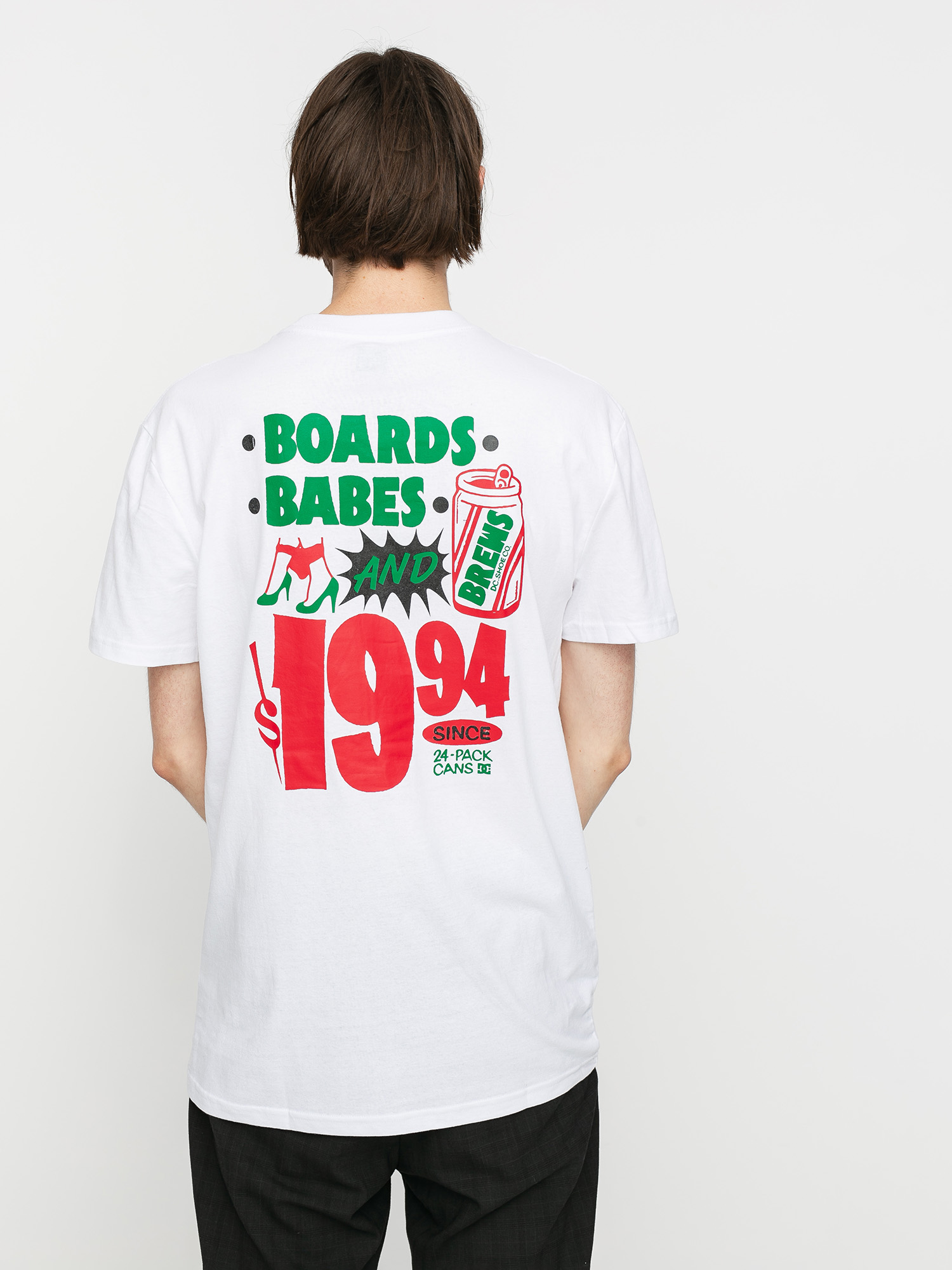 T-shirt DC Boards Babes N Brews (white)