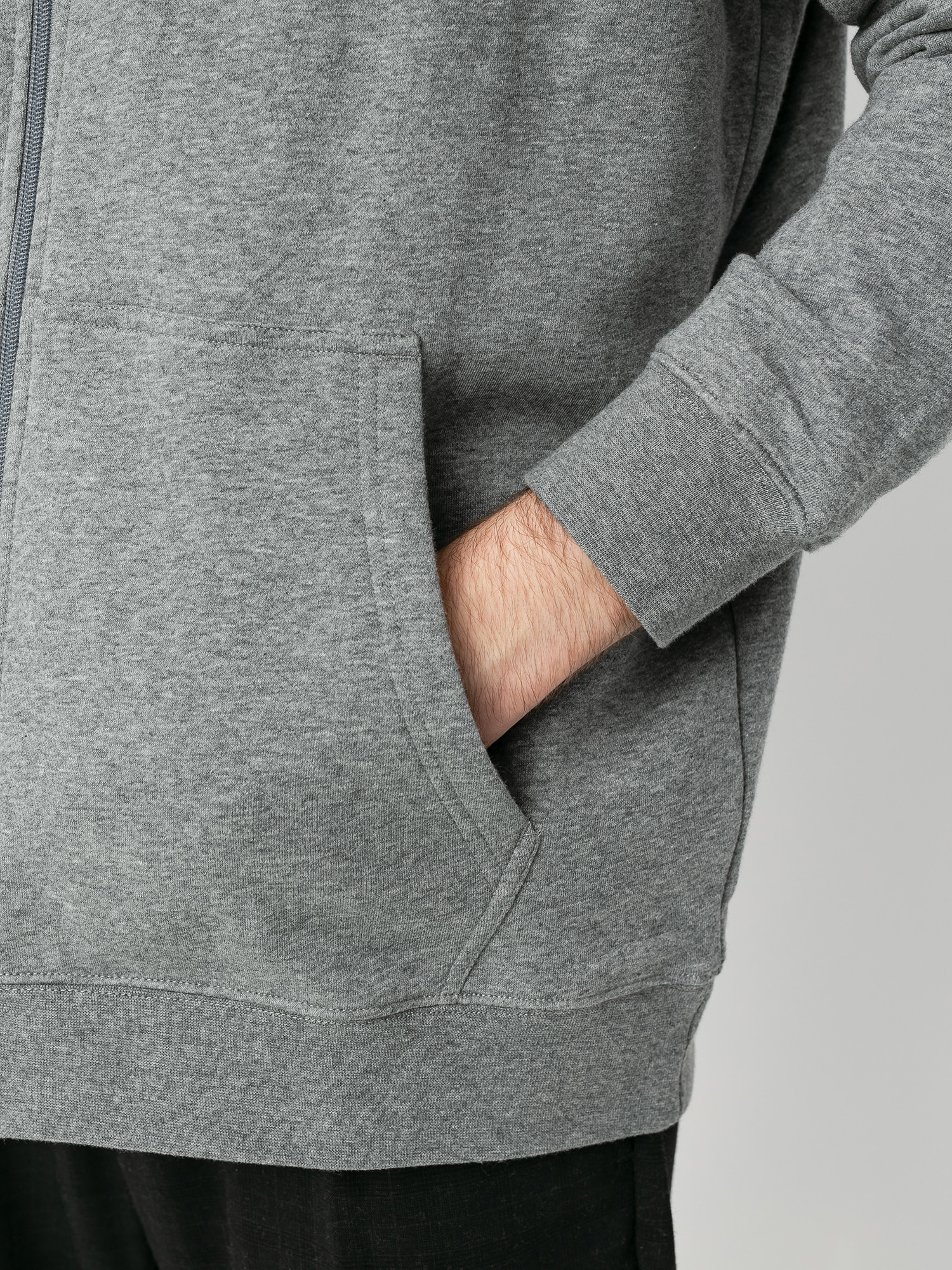 Bluza z kapturem DC Riot ZHD (medium grey heather)