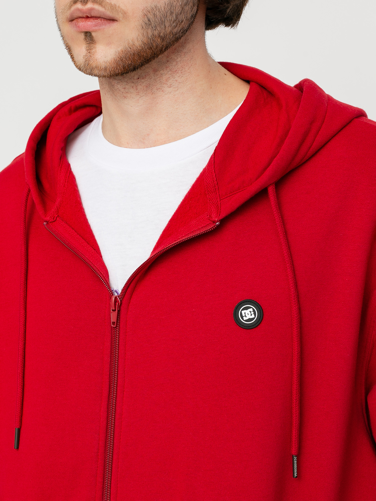Bluza z kapturem DC Riot ZHD (chili pepper)