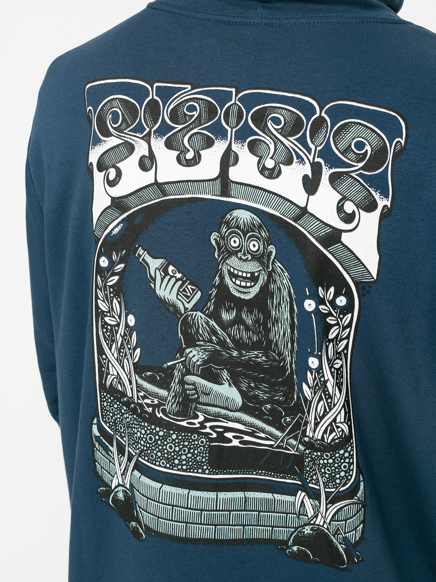 Bluza z kapturem RVCA Martin A HD (seattle blue)