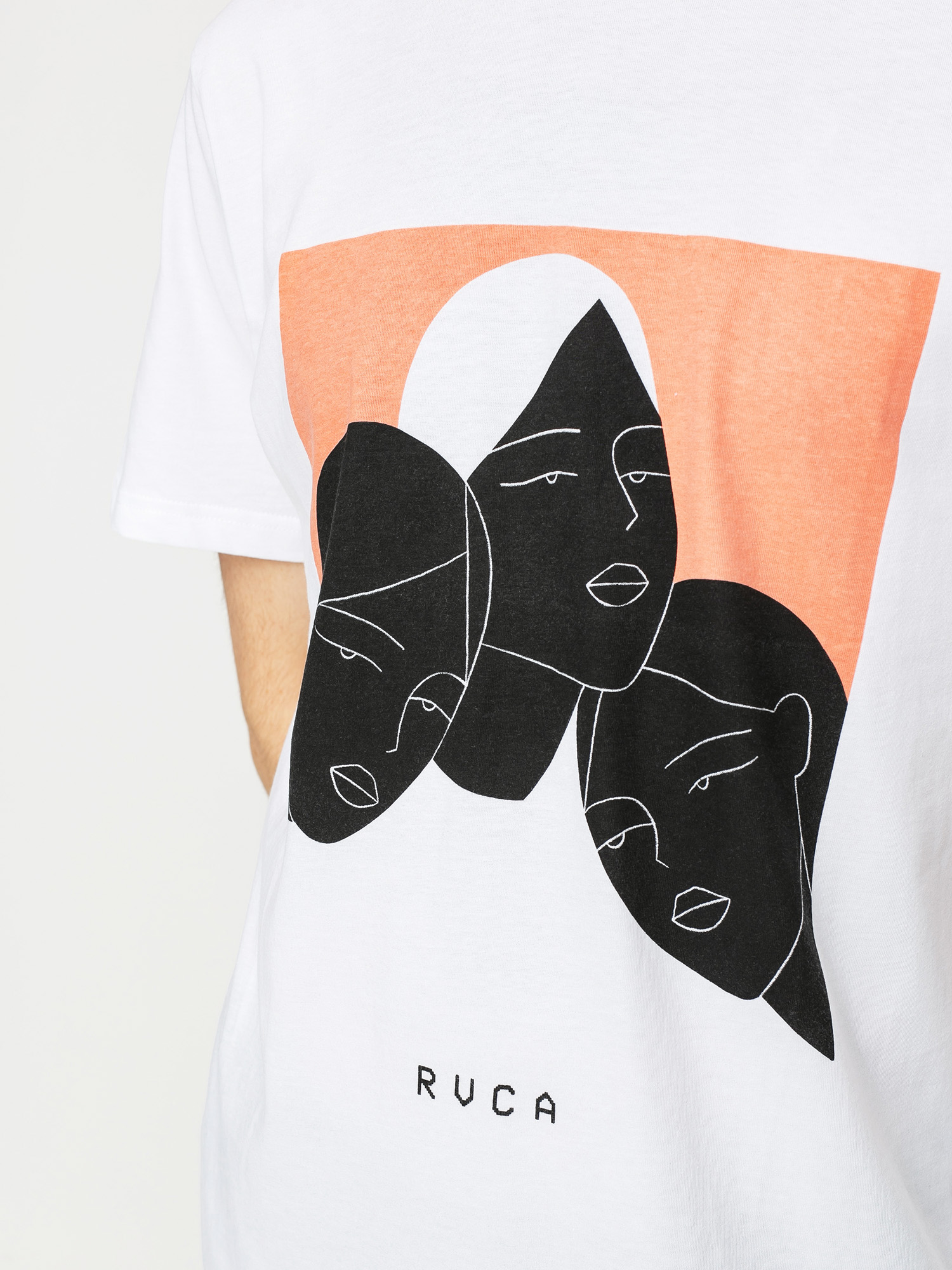 T-shirt RVCA Johannas Heads (white)