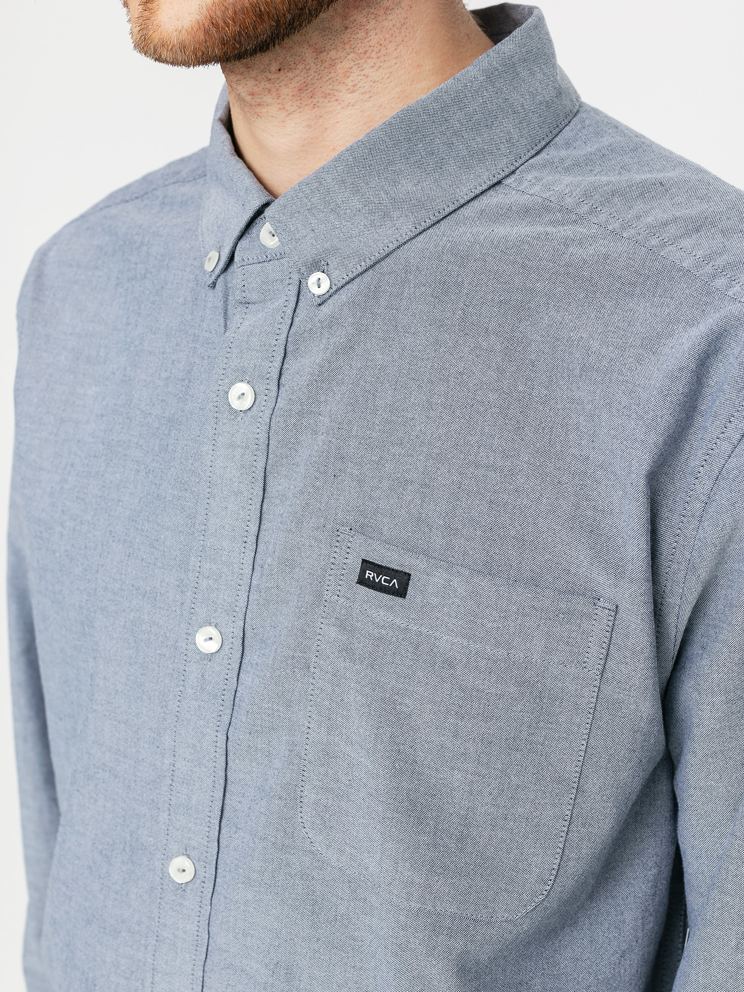 Koszula RVCA Thatll Do Stretch Ls (distant blue)
