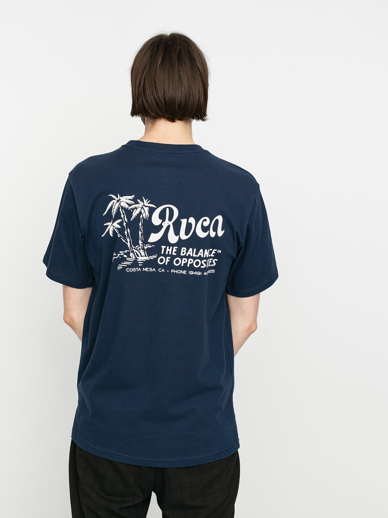 T-shirt RVCA Tropical Disaster (moody blue)