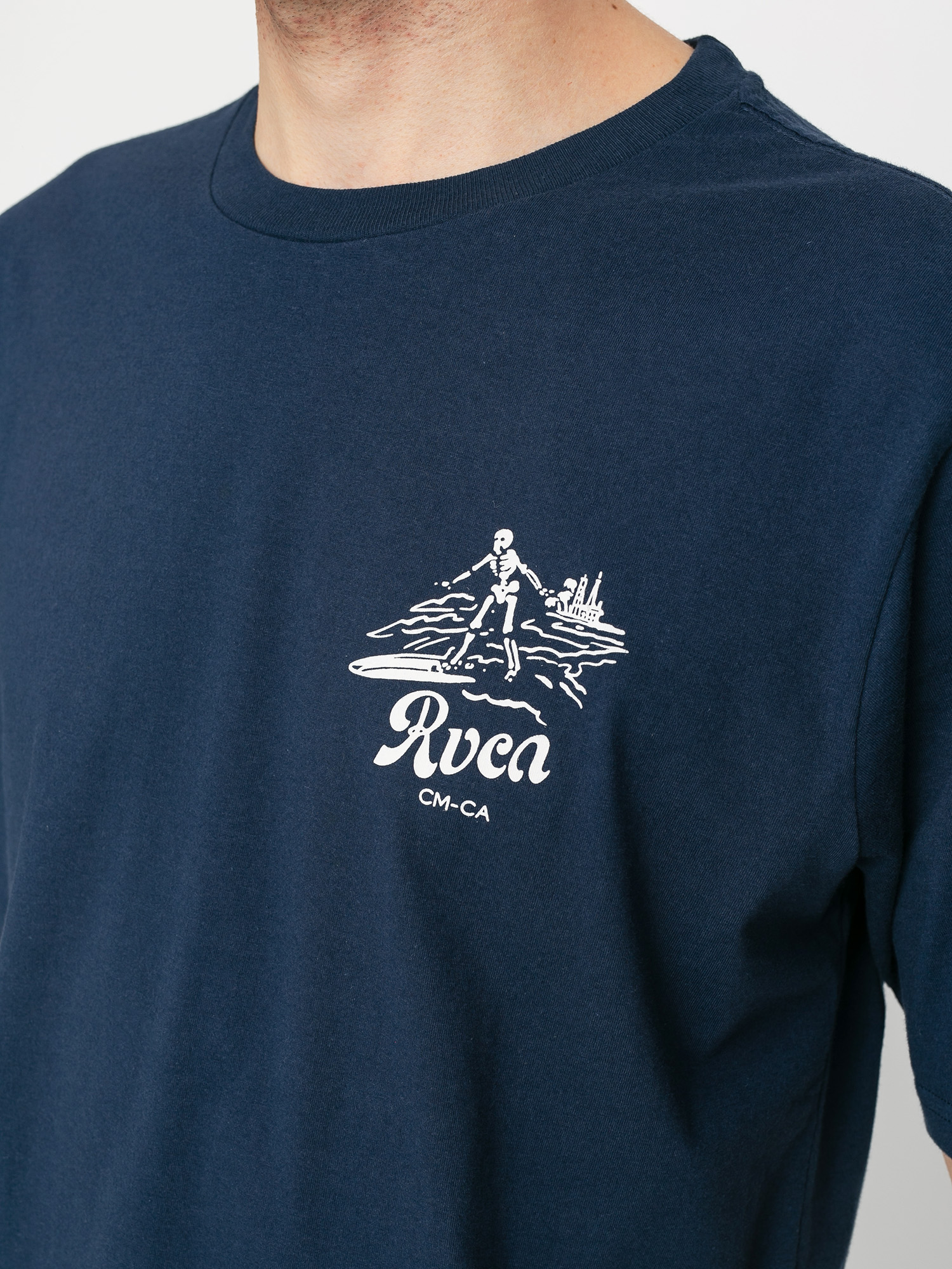 T-shirt RVCA Tropical Disaster (moody blue)