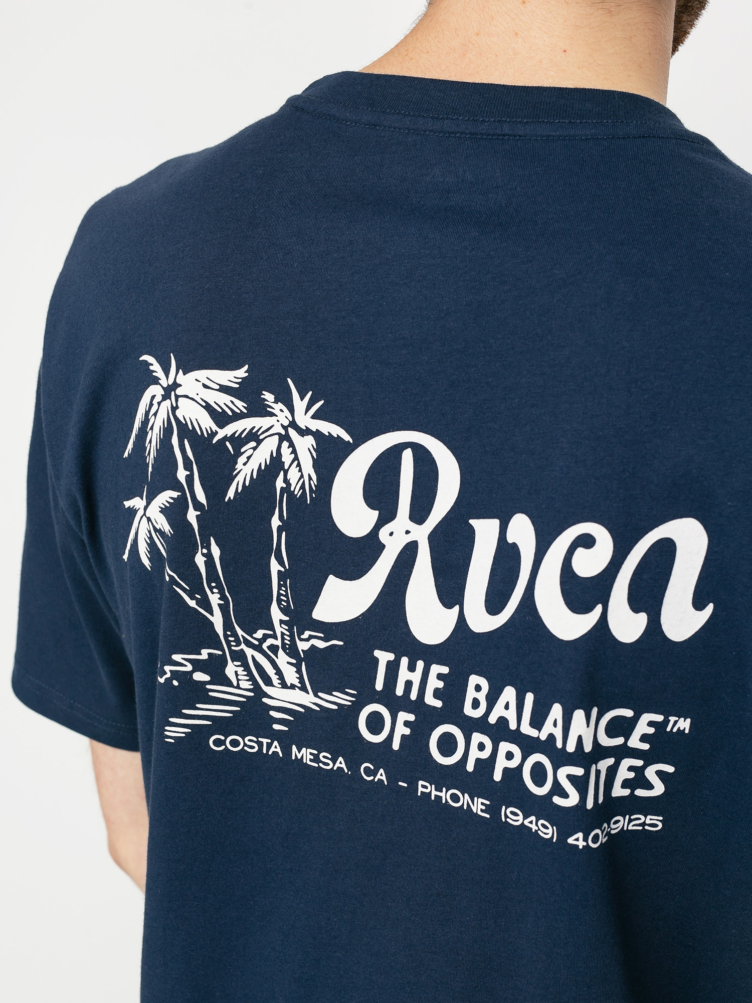 T-shirt RVCA Tropical Disaster (moody blue)