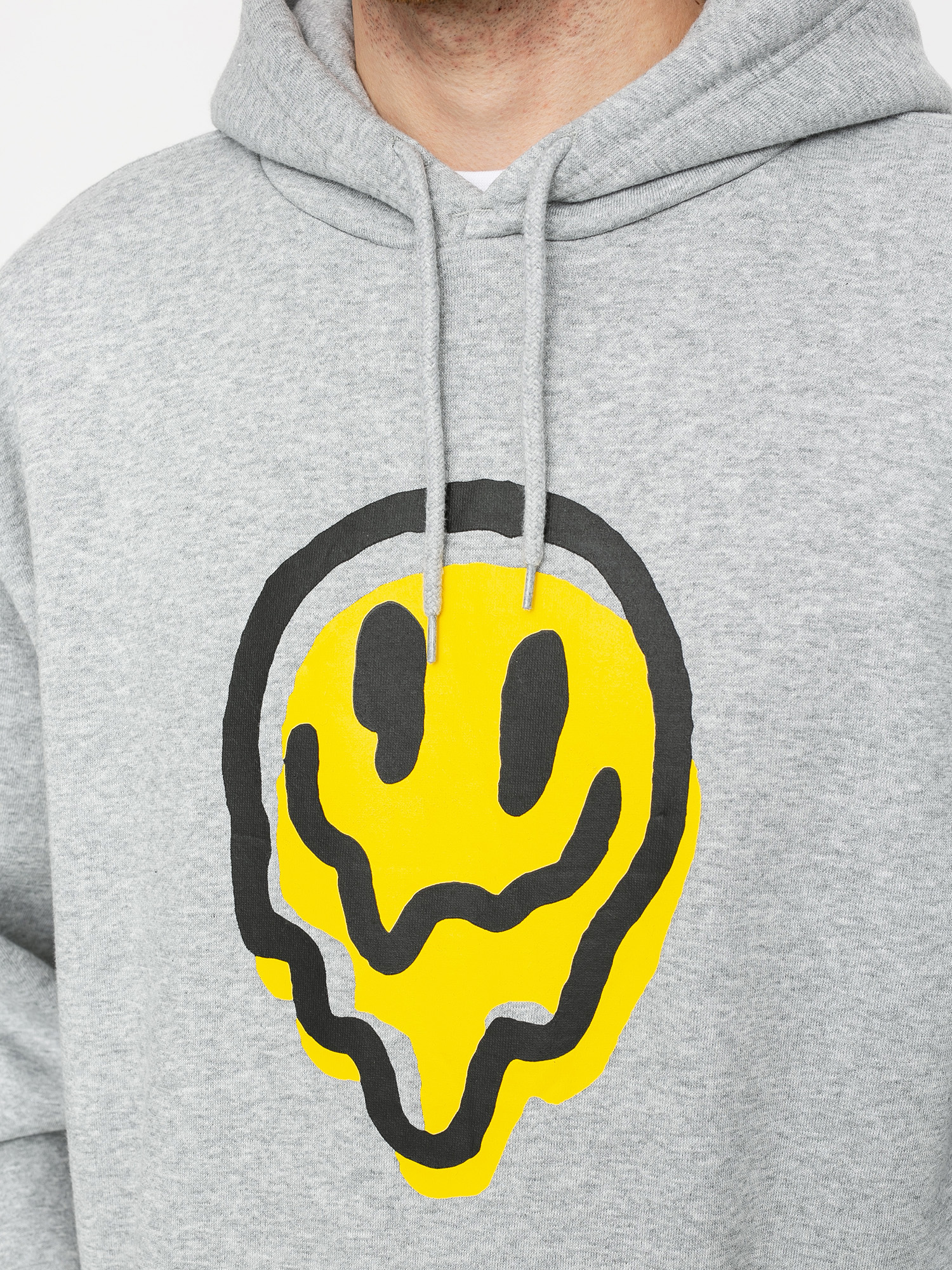 Bluza z kapturem Brixton Melter HD (heather grey)