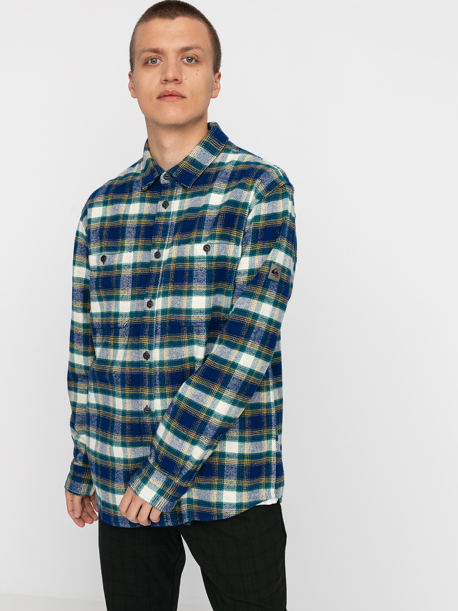 Koszula Quiksilver Intrepide Explorer (estate blue intrepide explorer)