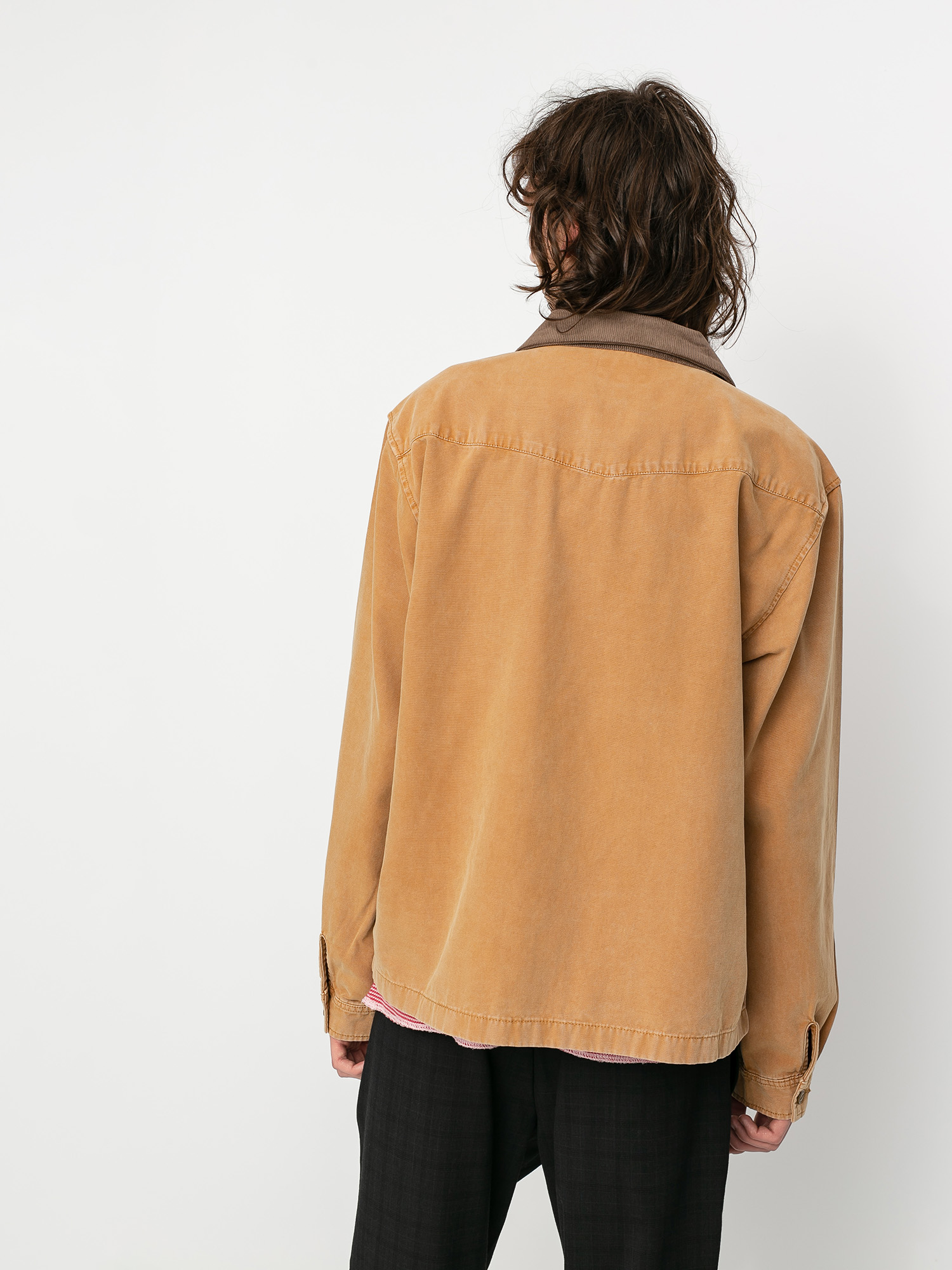 Kurtka Stussy Washed Canvas Work (gold)