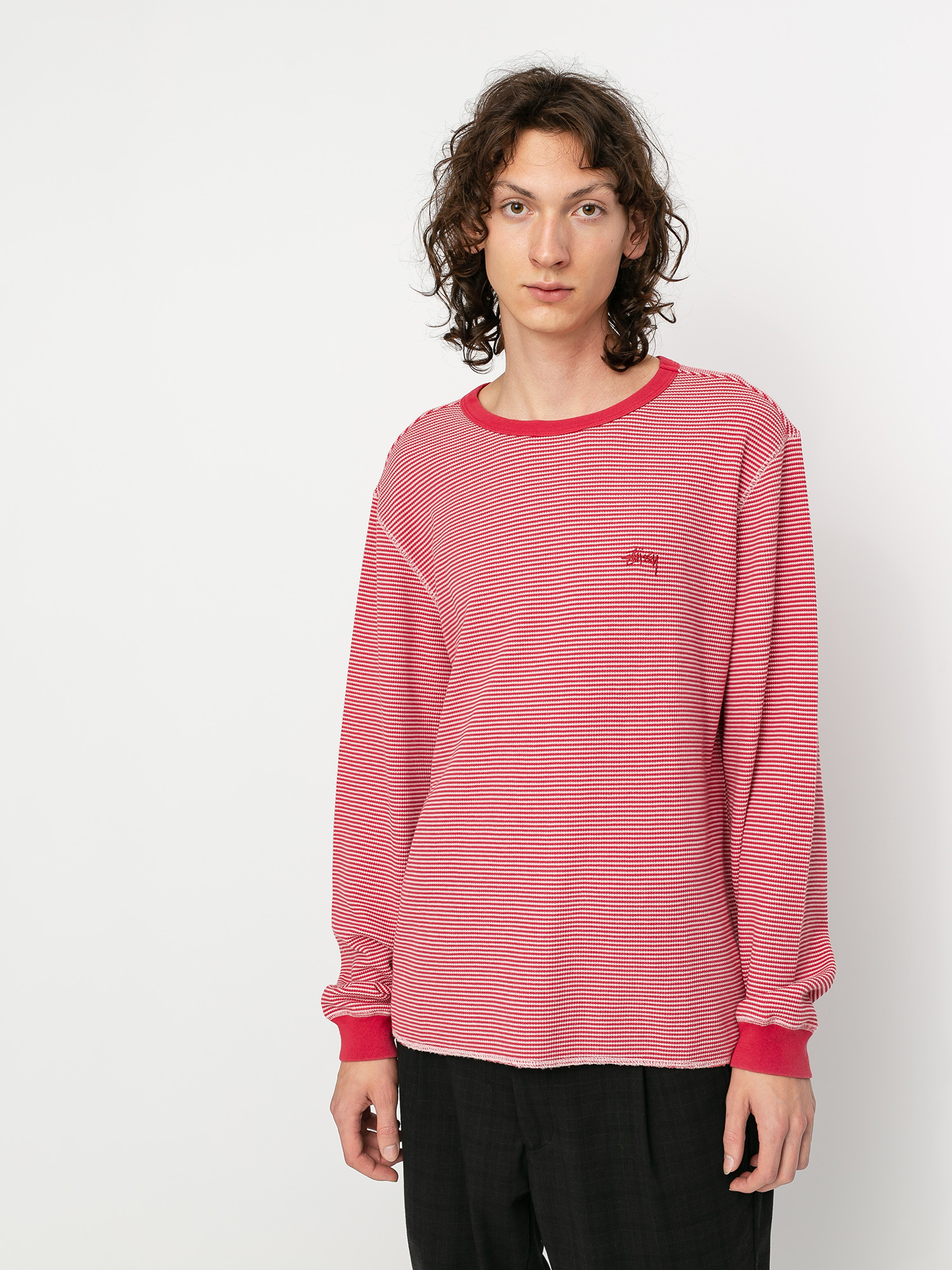 Longsleeve Stussy O'Dyed Thermal (rose)