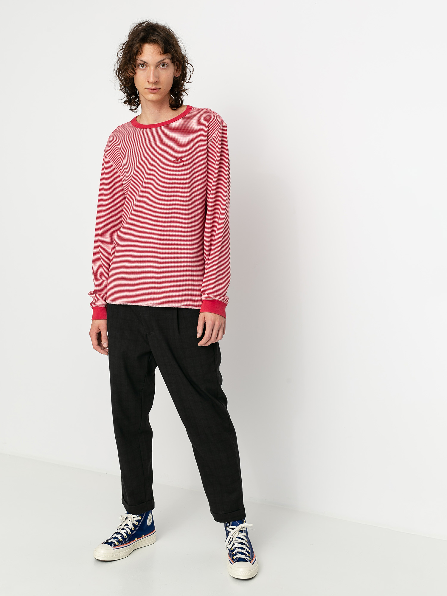 Longsleeve Stussy O'Dyed Thermal (rose)