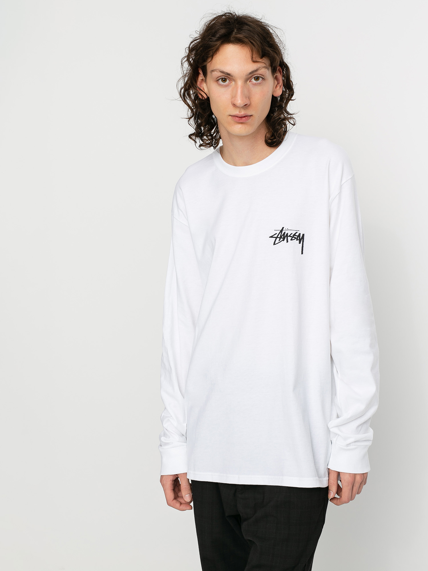 Longsleeve Stussy Peace & Love (white)