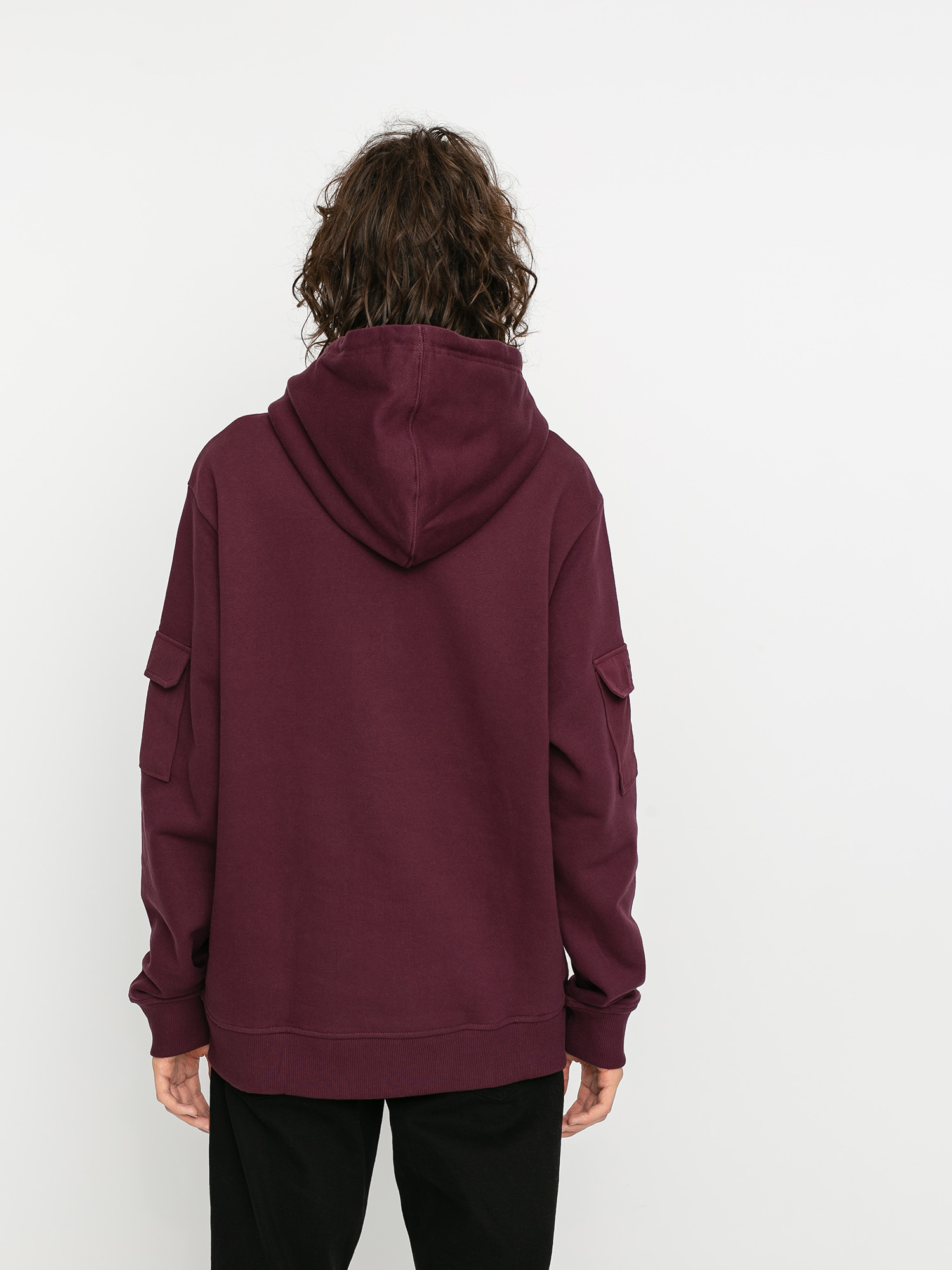 Bluza z kapturem Dickies Oilcity HD (maroon)