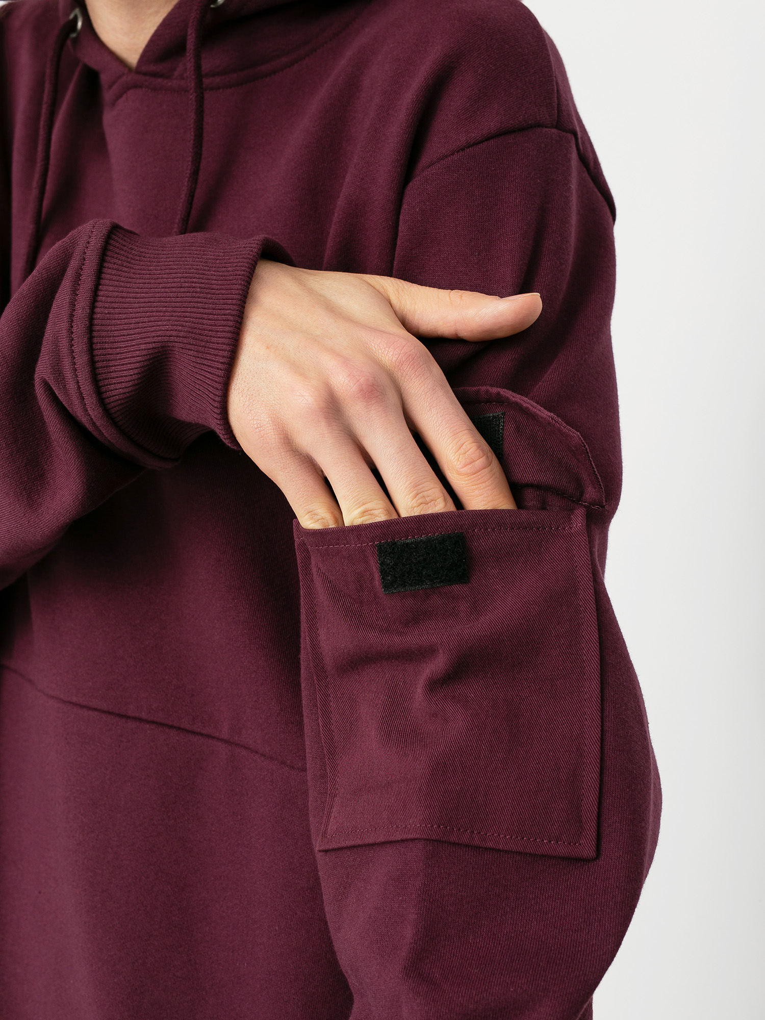 Bluza z kapturem Dickies Oilcity HD (maroon)