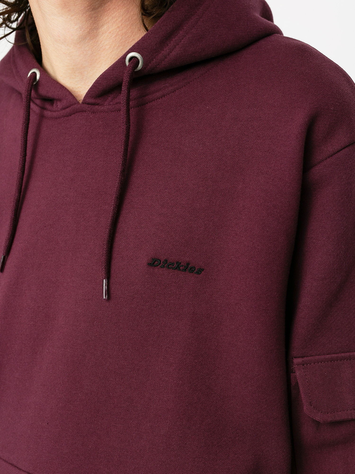 Bluza z kapturem Dickies Oilcity HD (maroon)