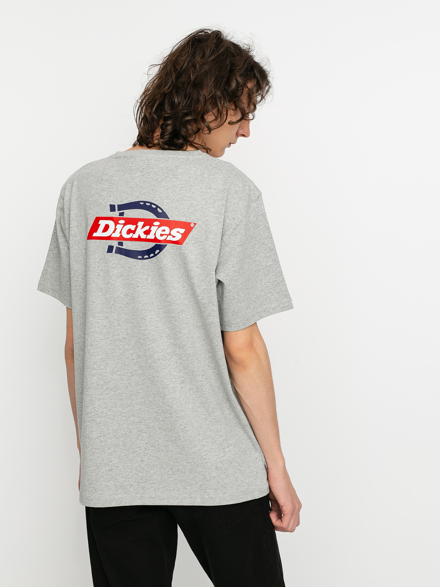 T-shirt Dickies Ruston (grey melange)