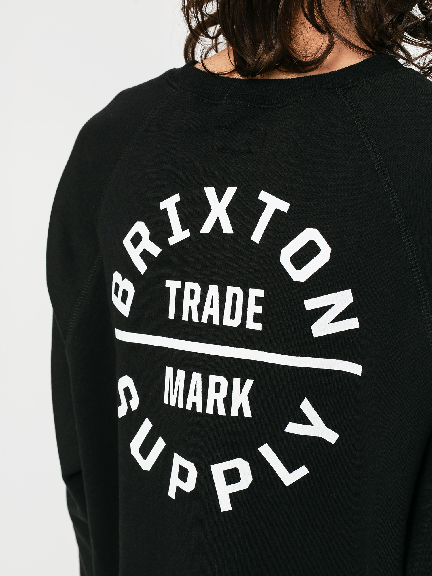Bluza Brixton Oath V Crew (black)