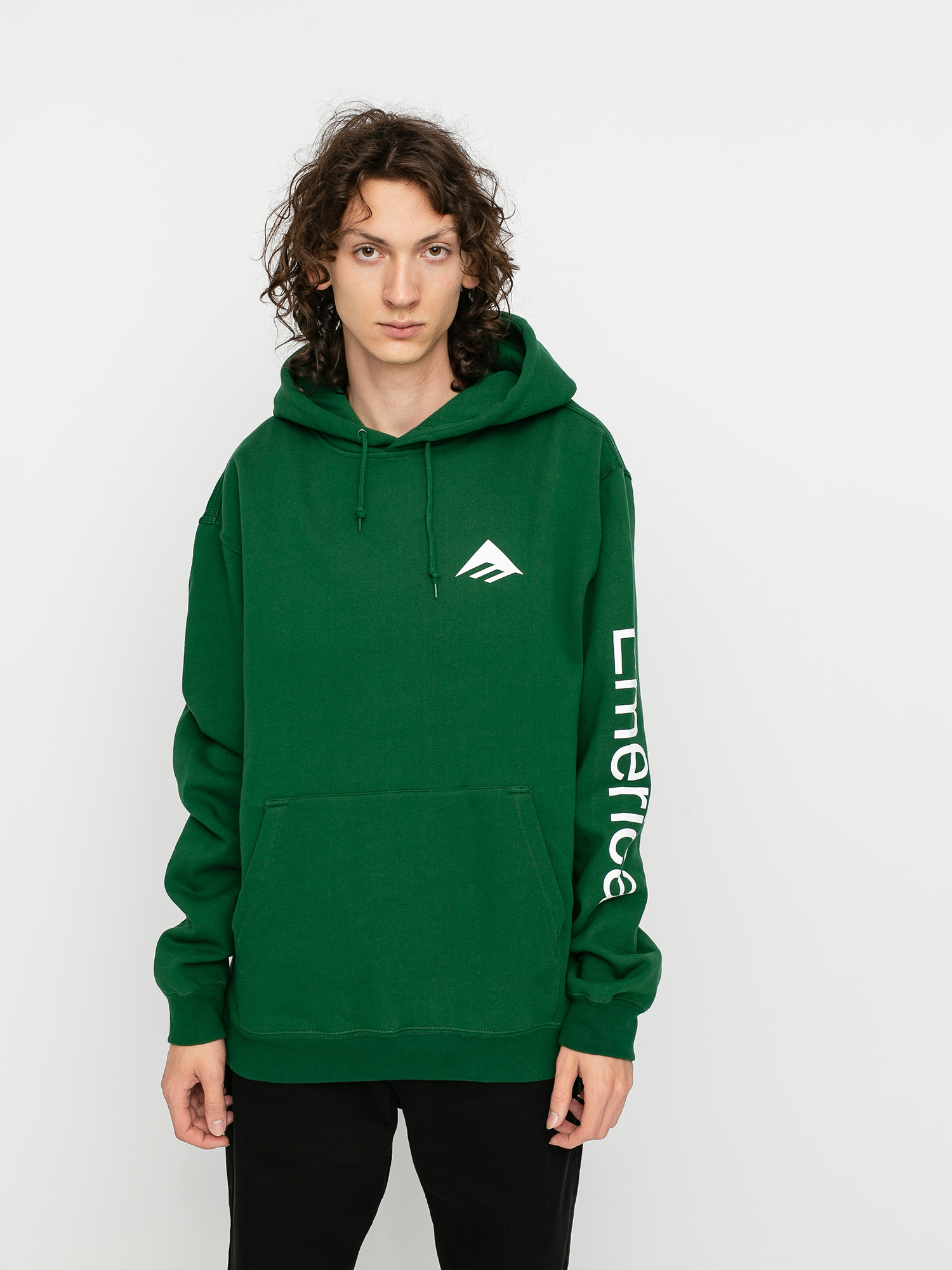 Bluza z kapturem Emerica Pure Combo HD (green)