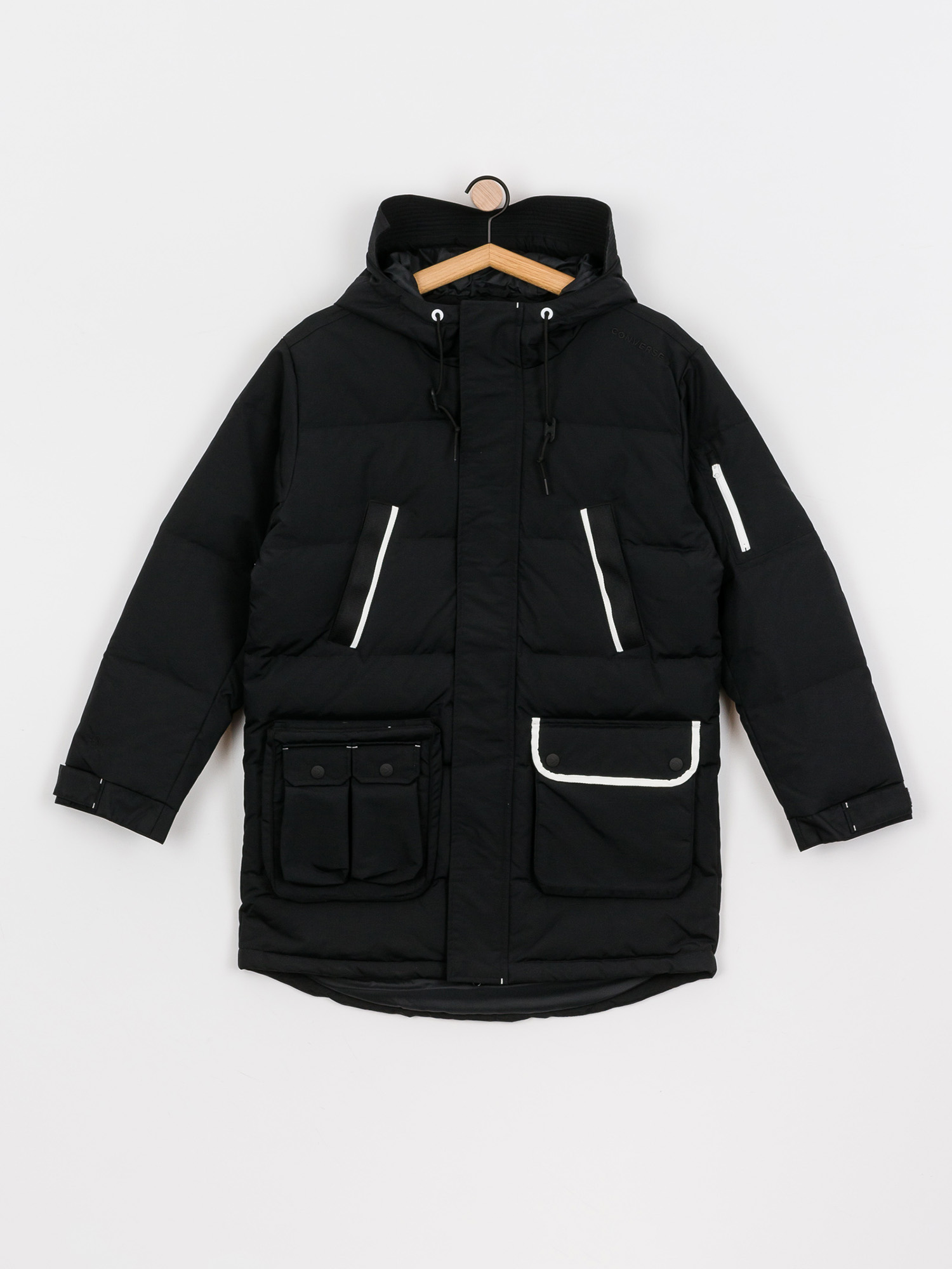 Kurtka Converse Down Mid Length (converse black)