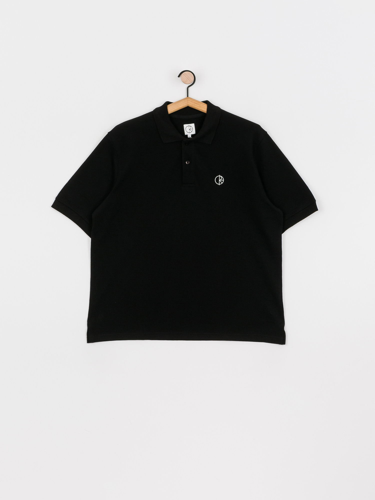Polo Polar Skate Pique (black)