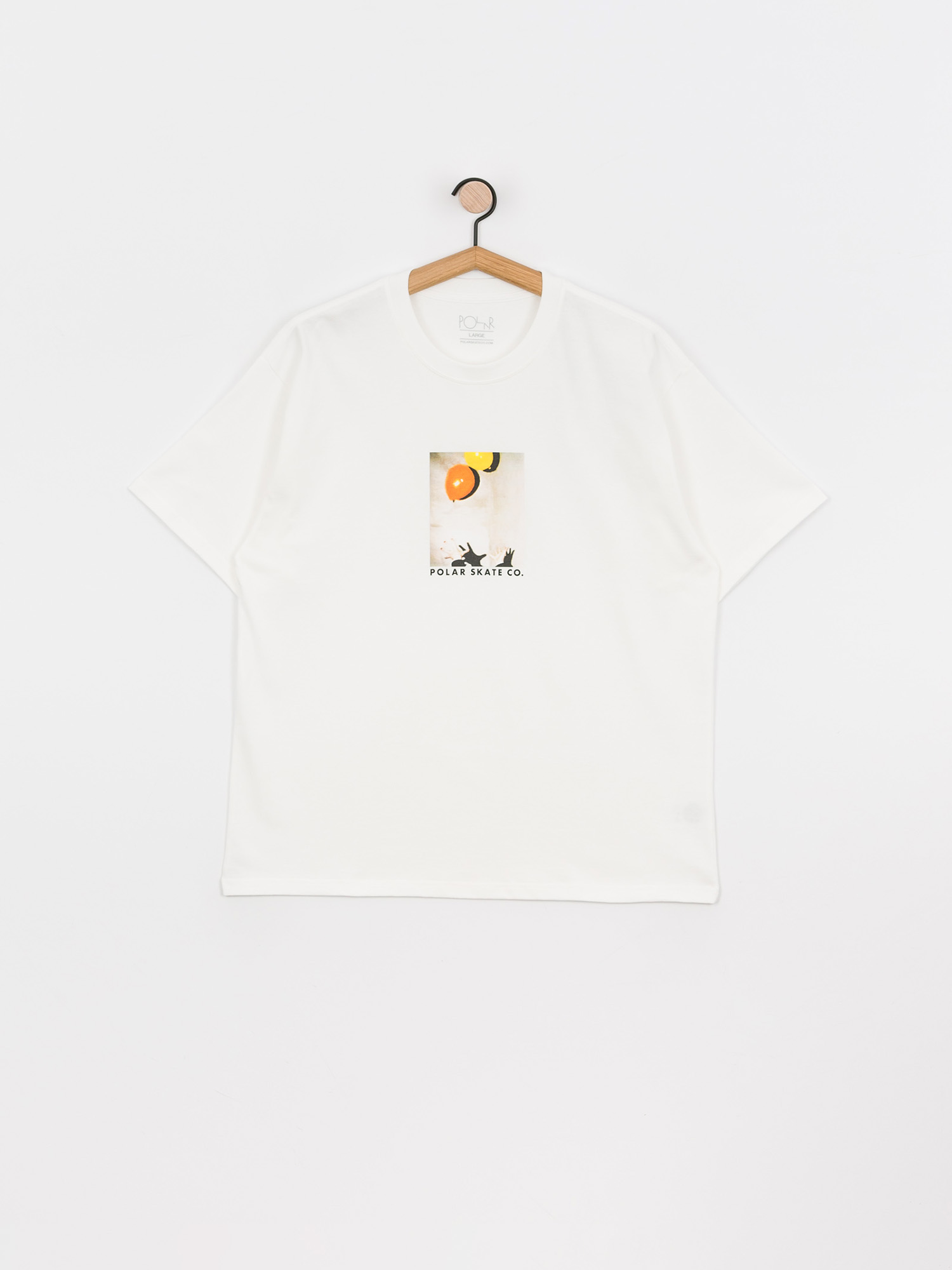 T-shirt Polar Skate Balloon (white)