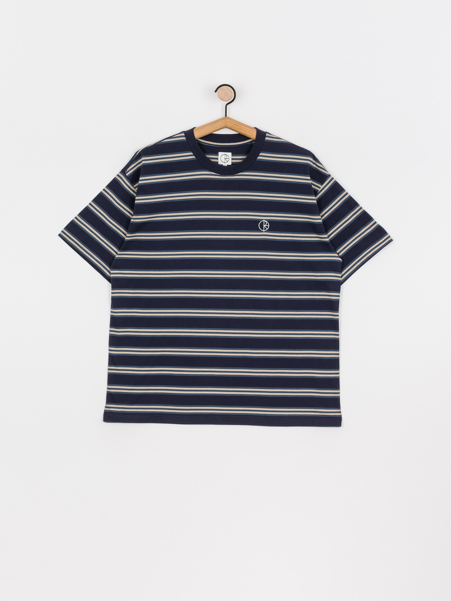 T-shirt Polar Skate Stripe (navy)