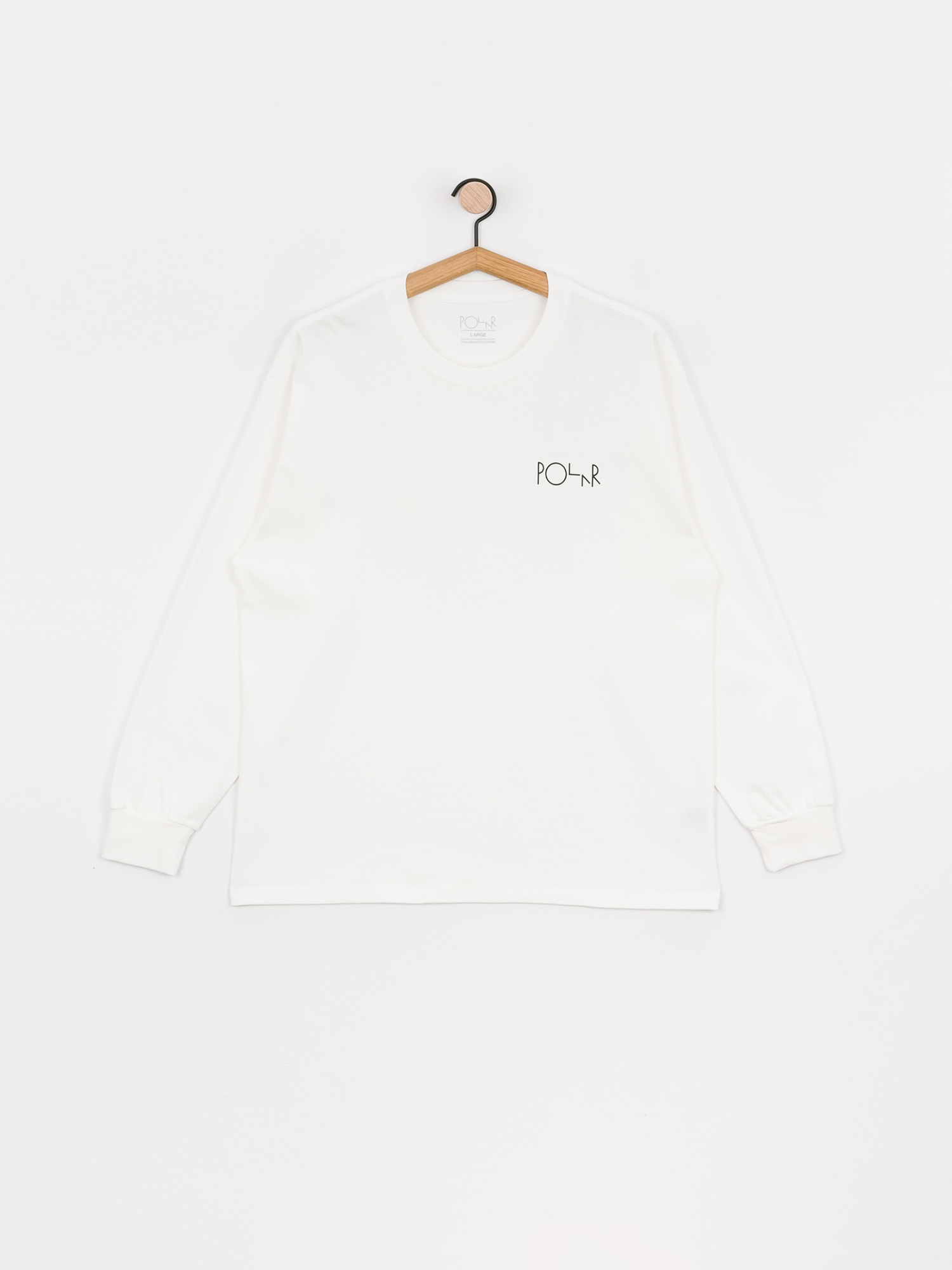 Longsleeve Polar Skate Moth House Fill Logo (white)