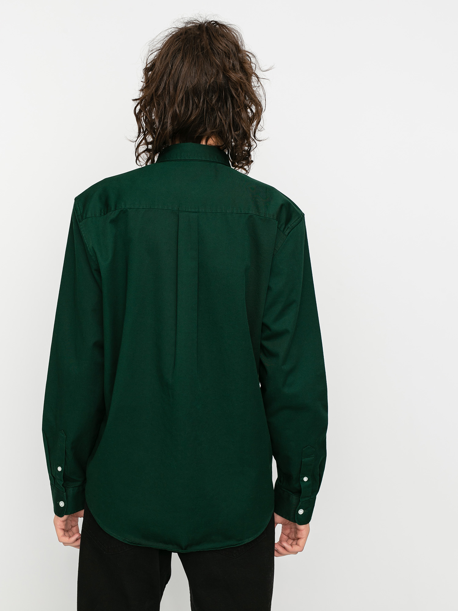 Koszula Carhartt WIP Madison (bottle green/wax)
