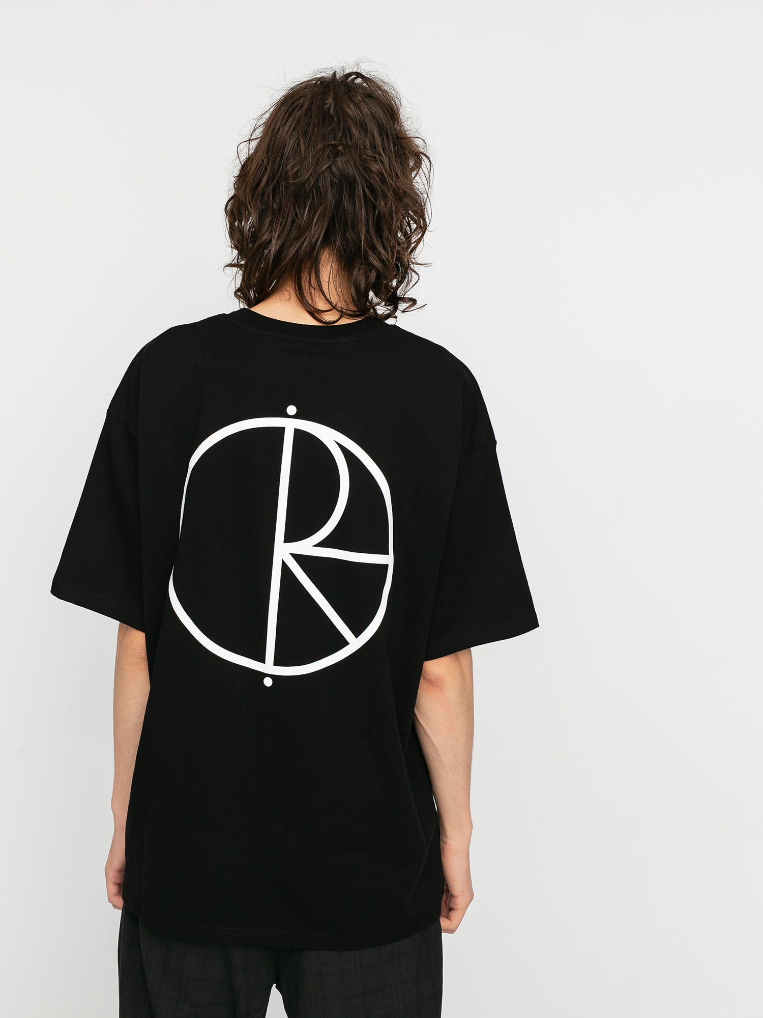 T-shirt Polar Skate Stroke Logo (black)