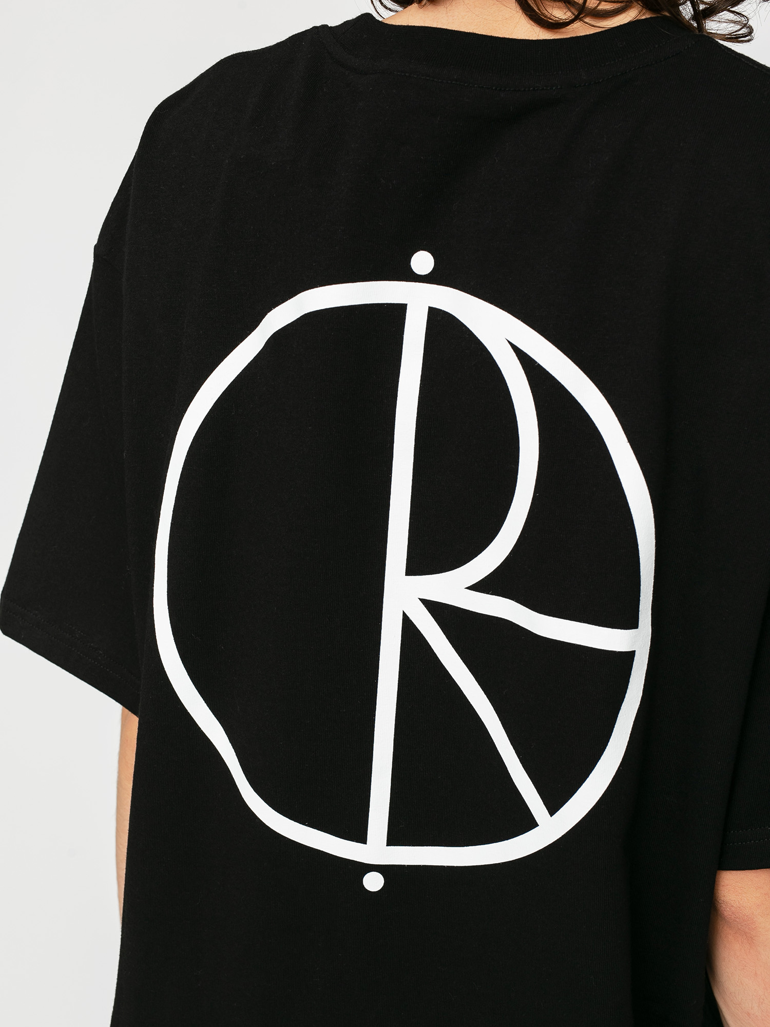 T-shirt Polar Skate Stroke Logo (black)