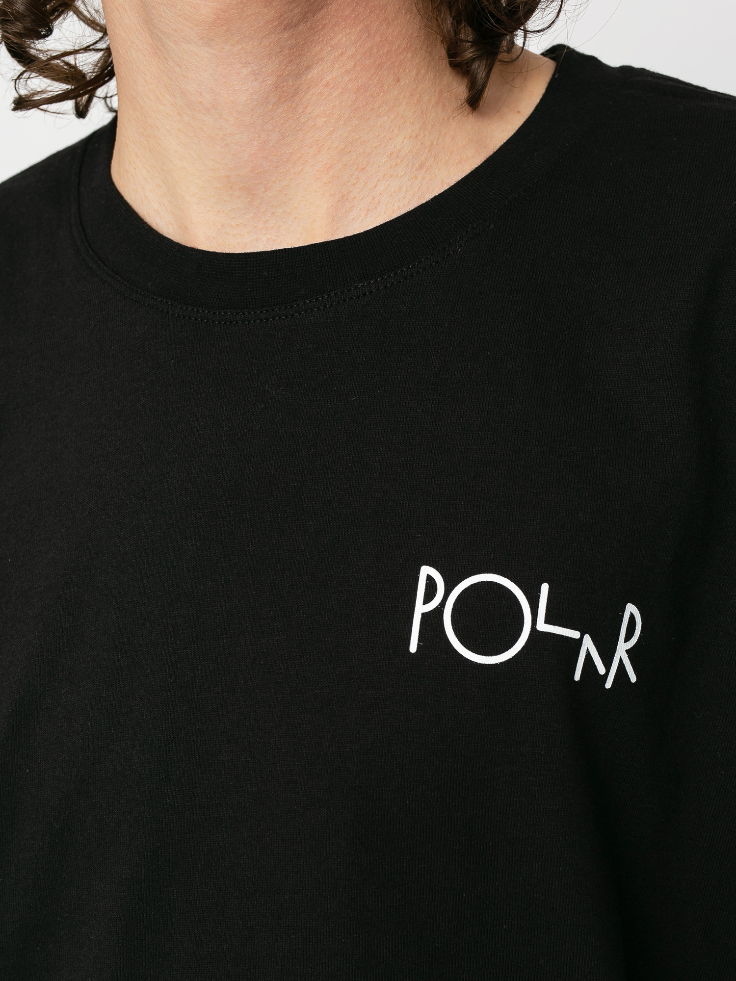 T-shirt Polar Skate Stroke Logo (black)
