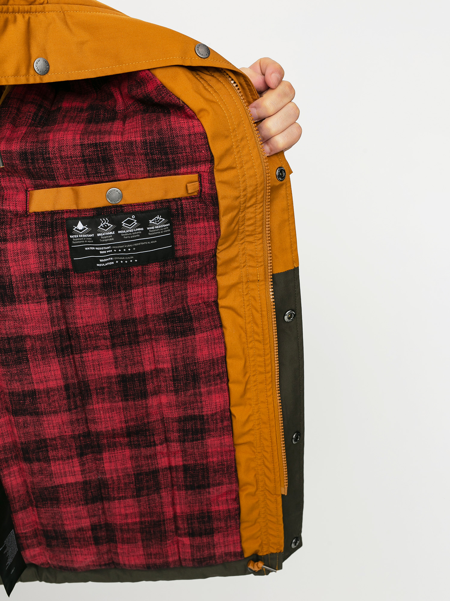 Kurtka Volcom Renton Winter 5K (golden brown)