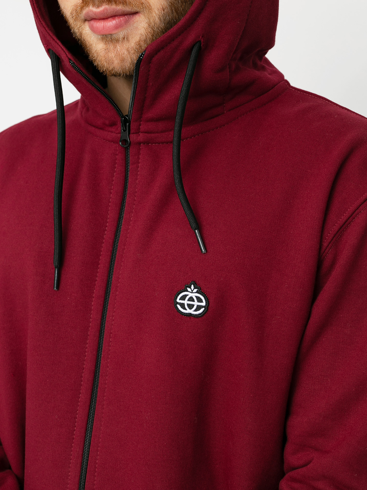 Bluza z kapturem Elade Icon Mini Logo ZHD (maroon)