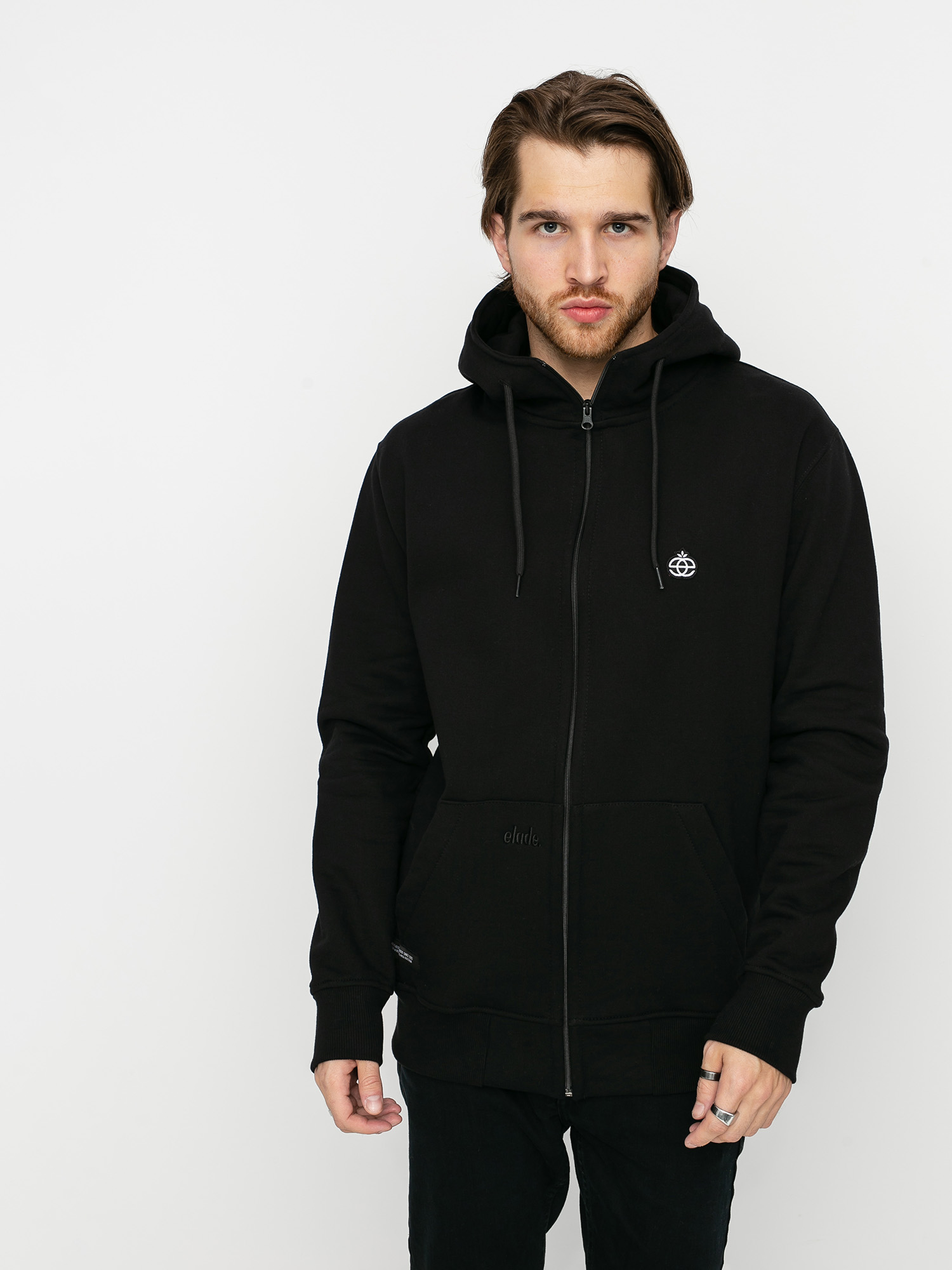 Bluza z kapturem Elade Icon Mini Logo ZHD (black)