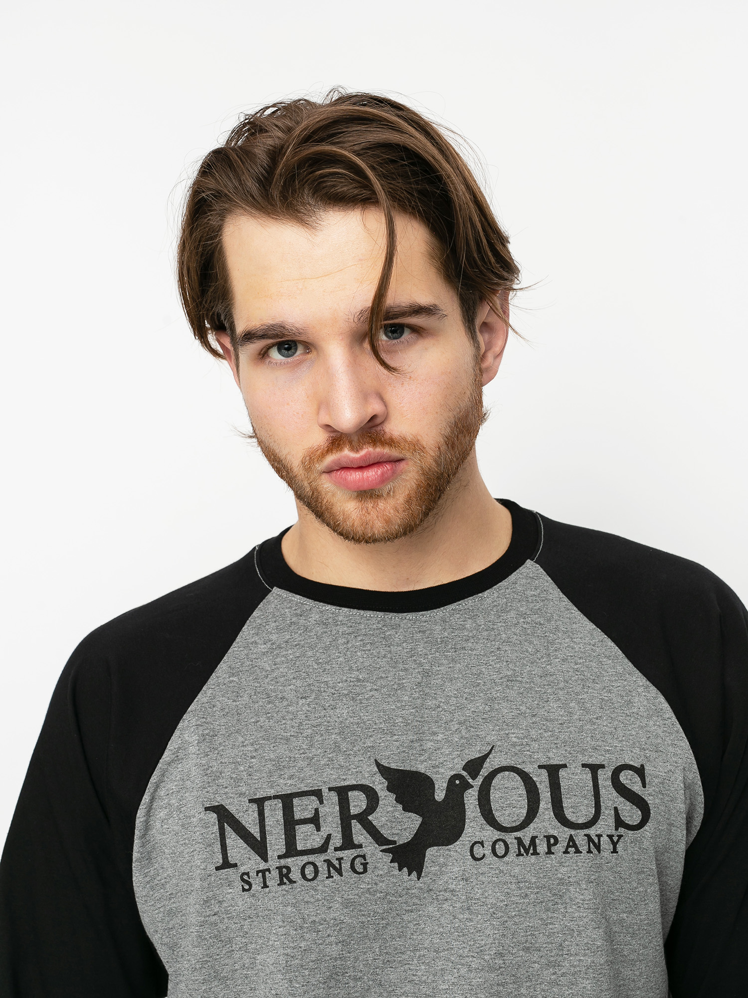 Longsleeve Nervous Classic (grey/black)