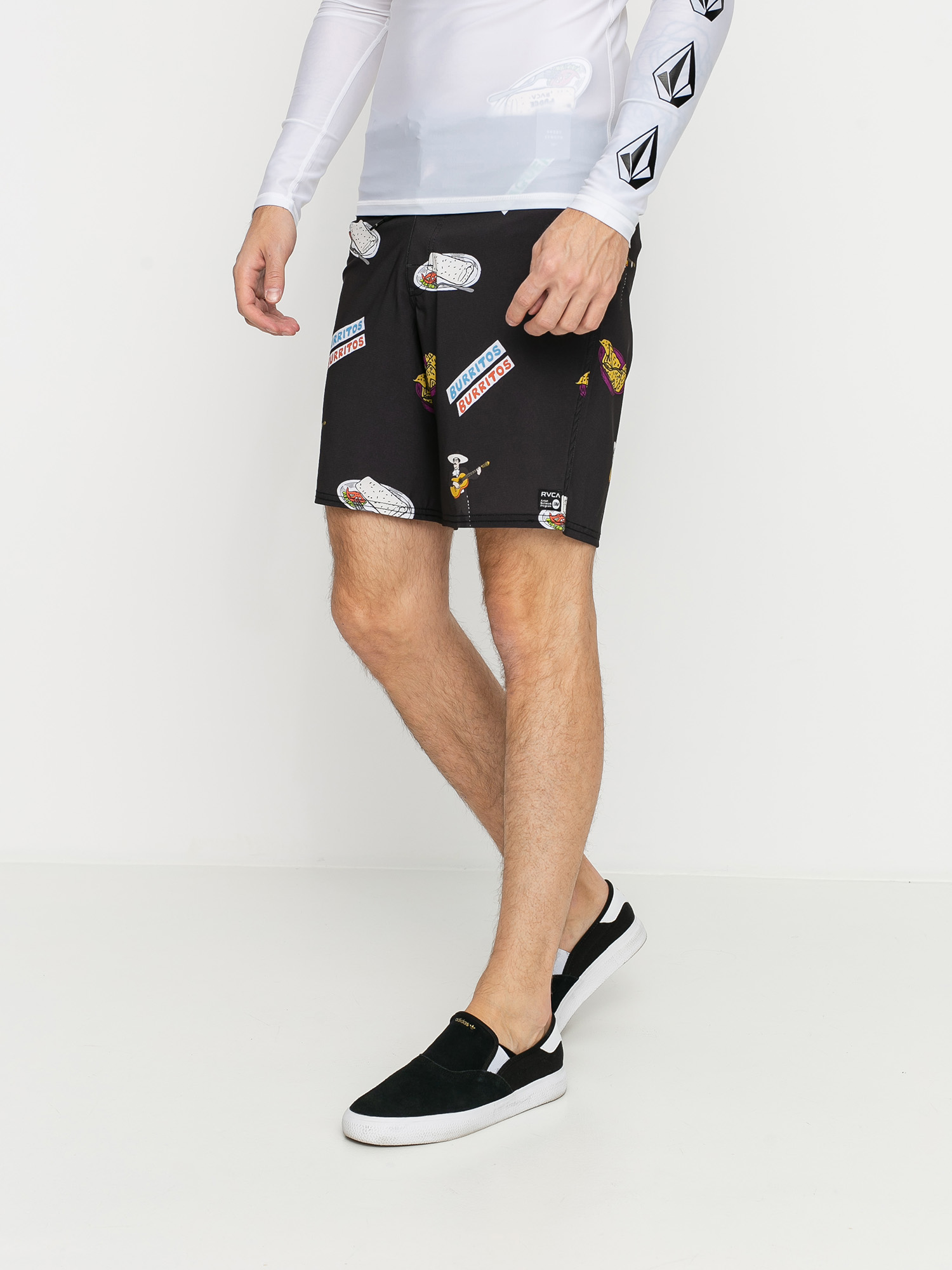 Szorty RVCA Hot Fudge Trunk (black)