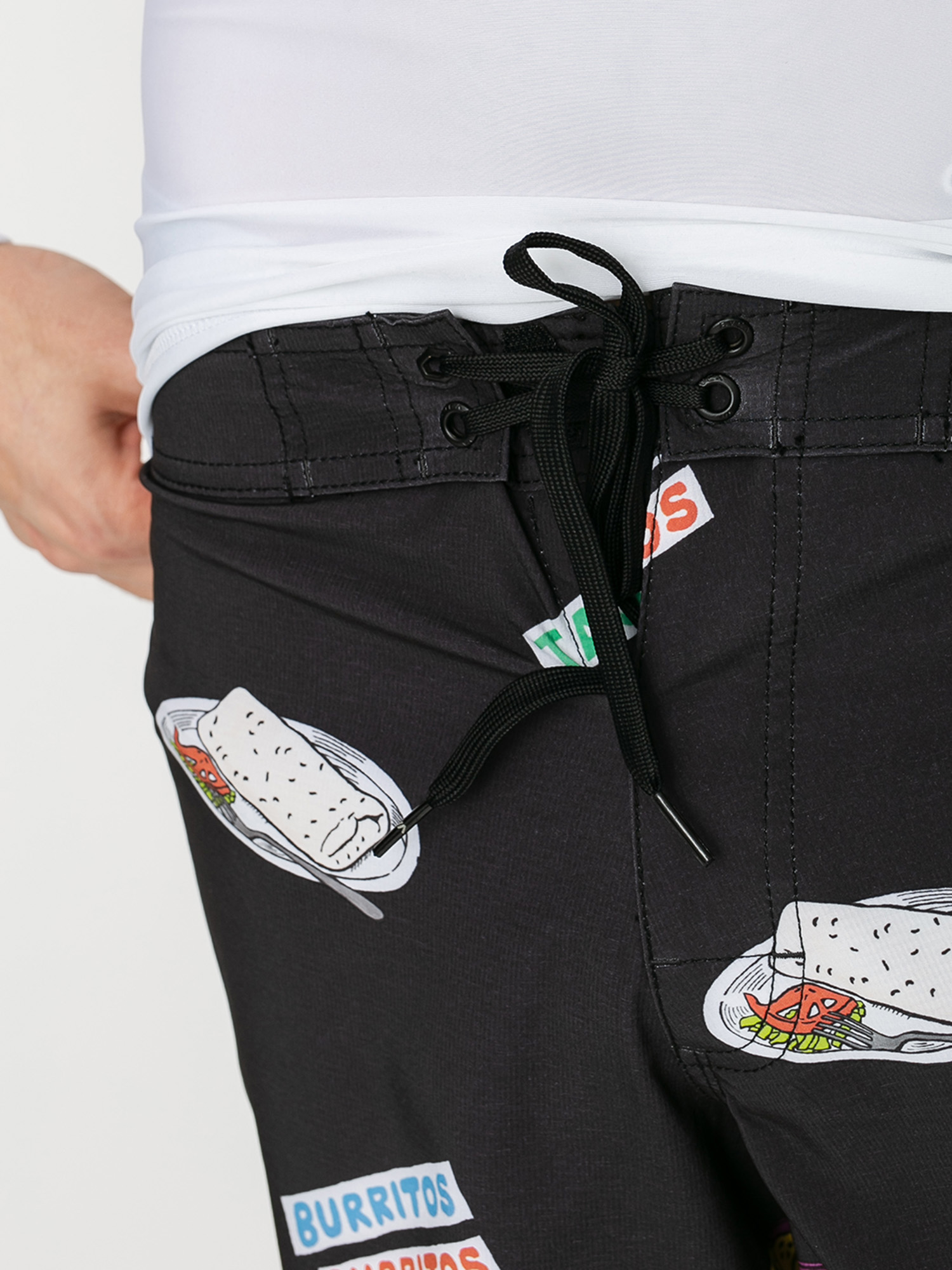 Szorty RVCA Hot Fudge Trunk (black)