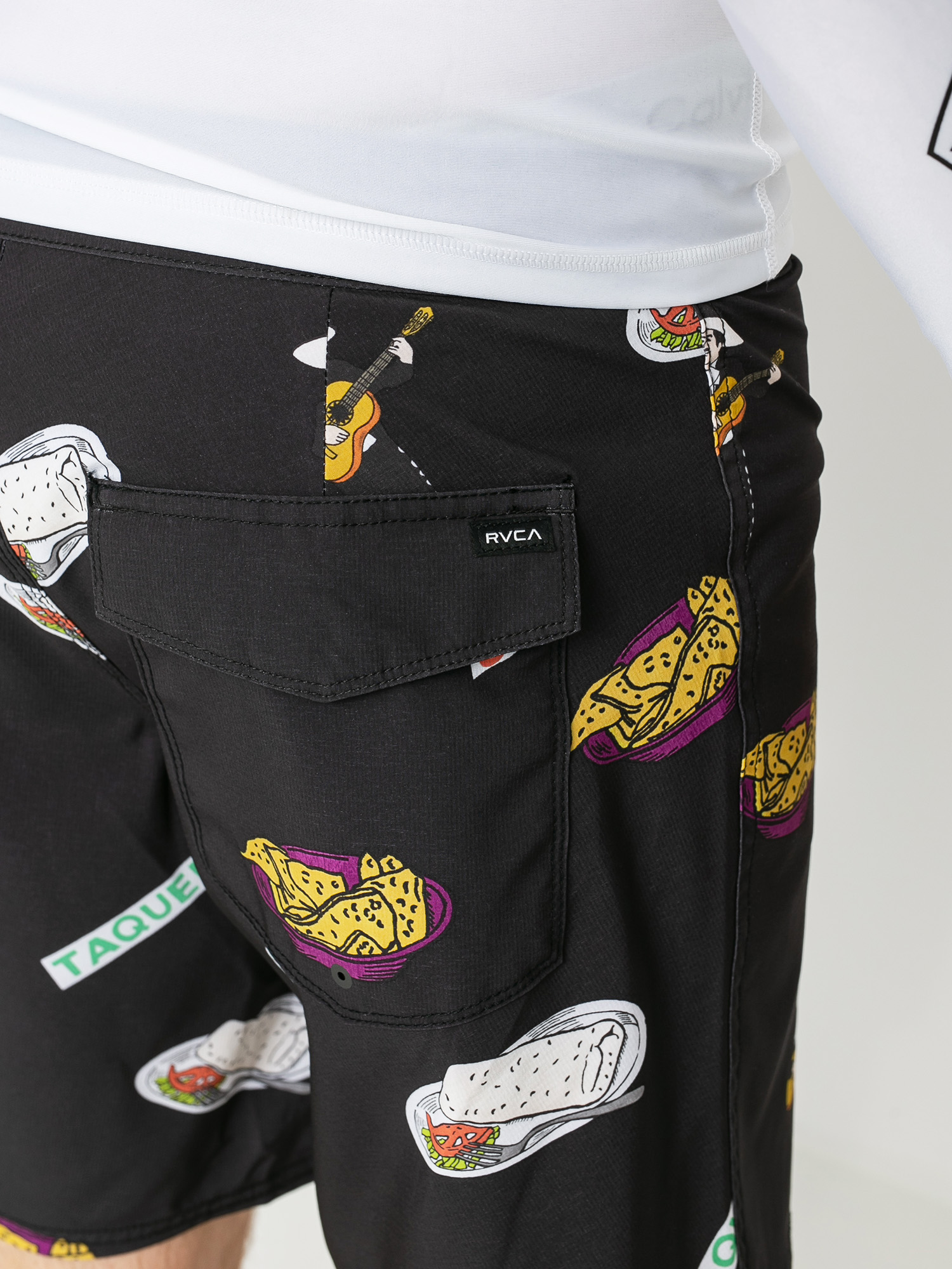 Szorty RVCA Hot Fudge Trunk (black)