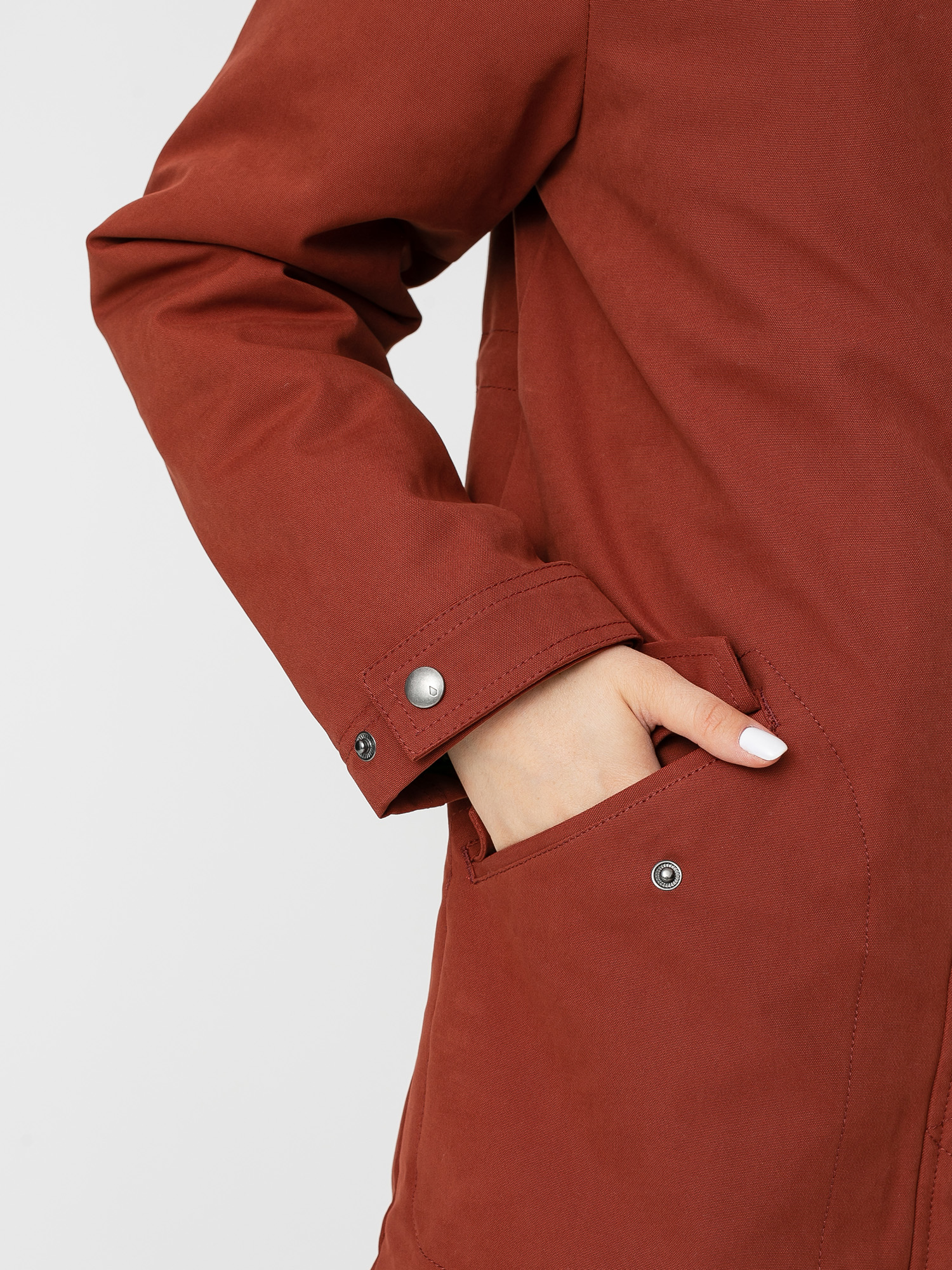 Kurtka Volcom Less Is More 5K Parka Wmn (brick)