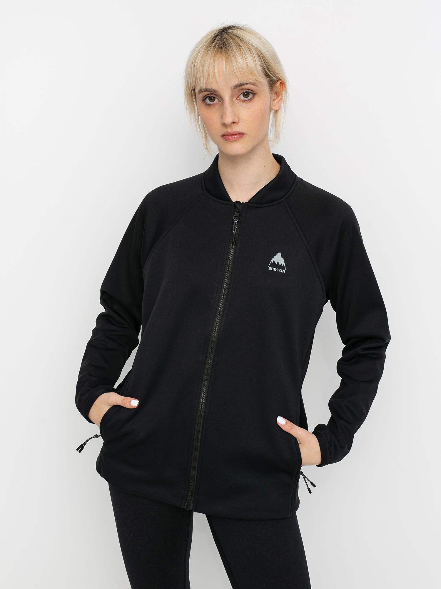 Damska Bluza aktywna Burton Crown Weatherproof (true black)