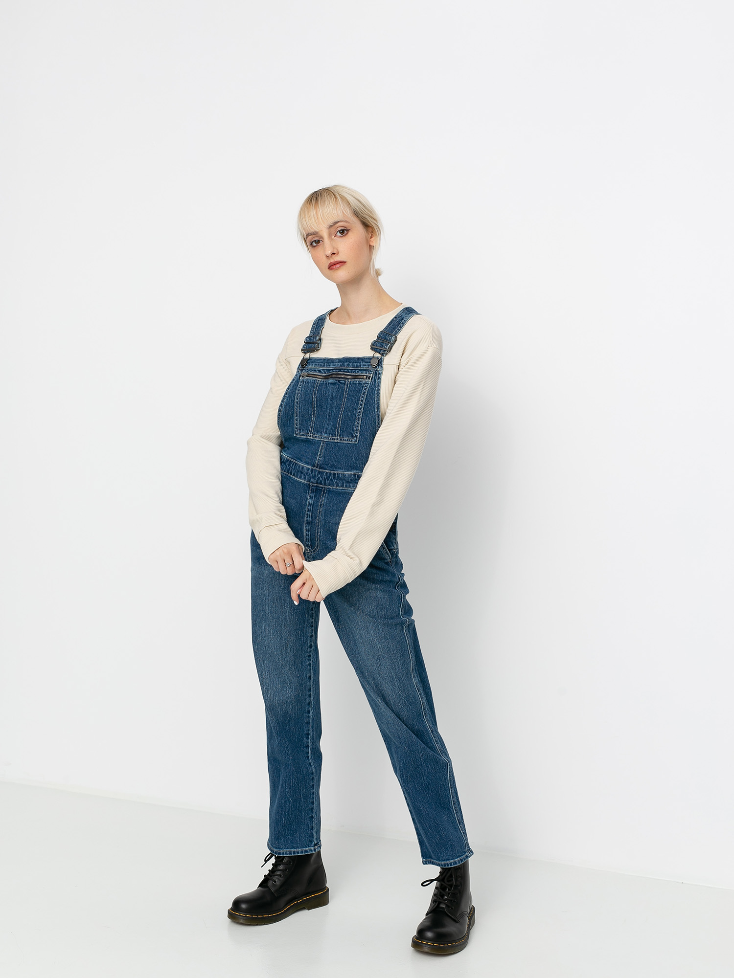 Ogrodniczki Volcom Stoney Overall Wmn (seventies indigo)