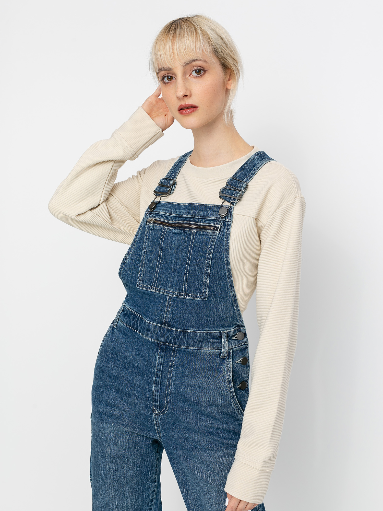 Ogrodniczki Volcom Stoney Overall Wmn (seventies indigo)