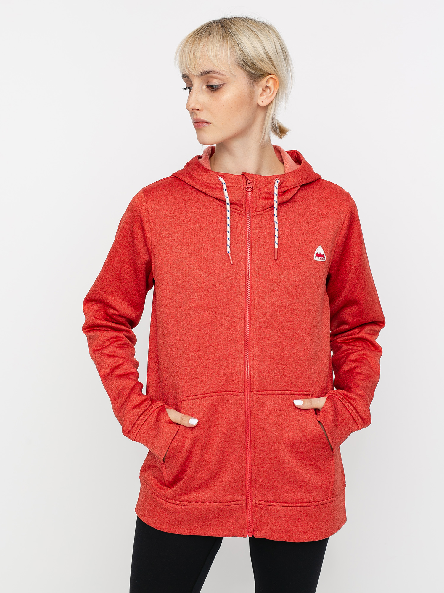 Damska Bluza aktywna Burton Oak ZHD (cranberry heather)