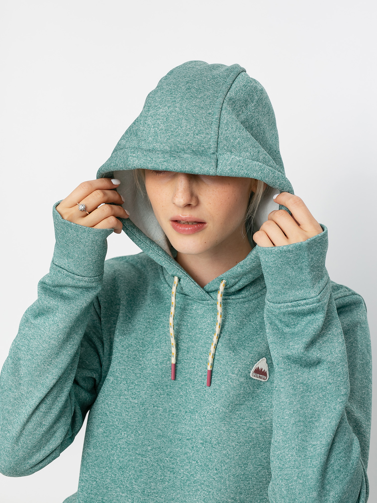 Damska Bluza aktywna Burton Oak Long HD (trellis heather)