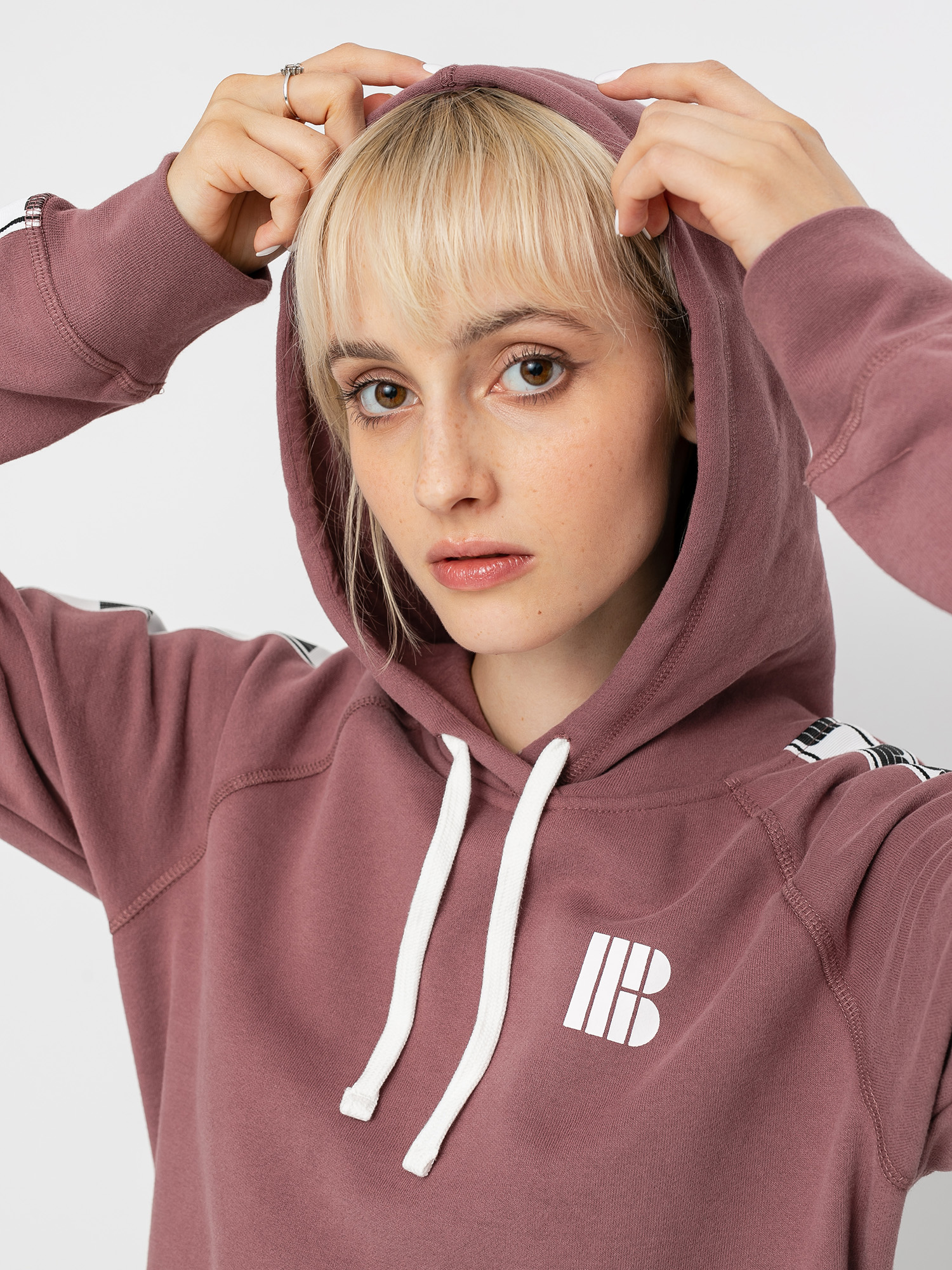 Bluza z kapturem Burton Lost Things HD Wmn (rose brown)