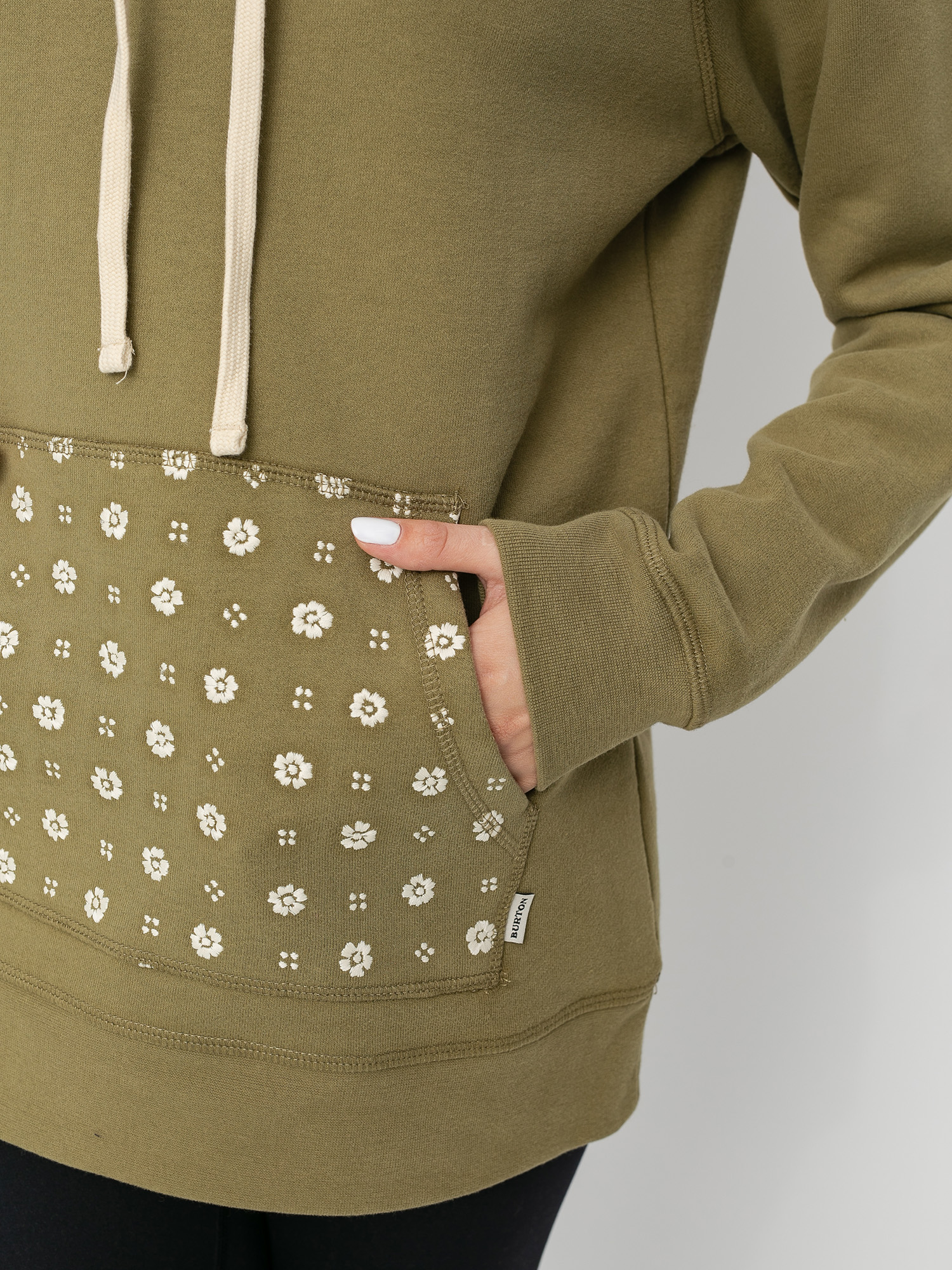 Bluza Burton Indie Trip Crush Neck Wmn (martini olive)